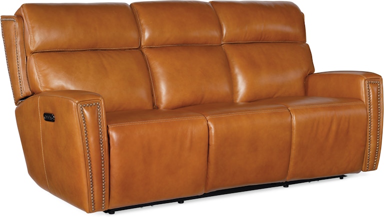 Hooker Furniture MS Ruthe ZeroG Power Sofa w/PH & Hidden Console SS704-PHZ3C-019