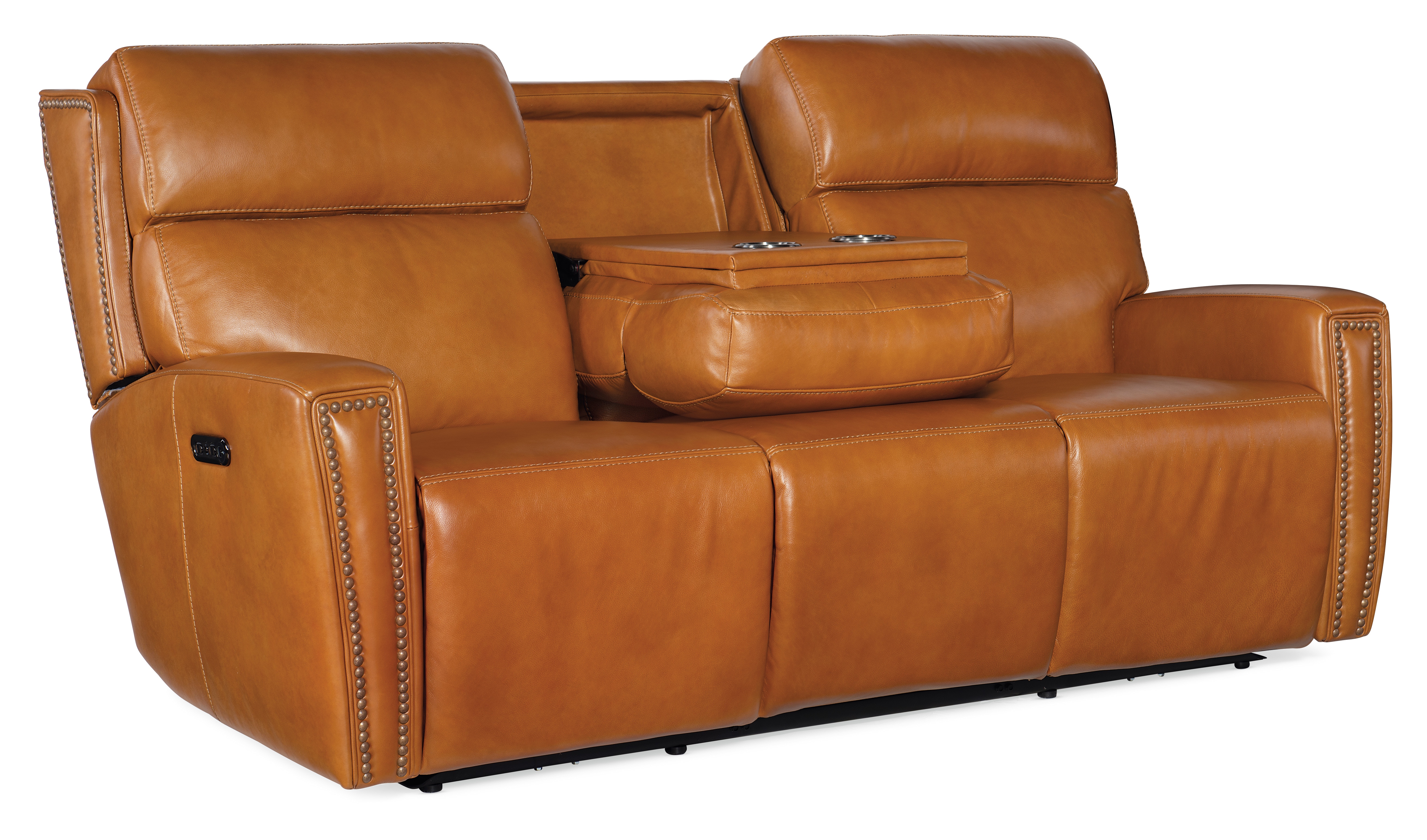 Hooker Furniture Living Room Ruthe ZeroG Power Sofa w/PH & Hidden