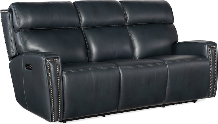 Hooker Furniture MS Ruthe ZeroG Power Sofa w/PH & Hidden Console SS704-PHZ3C-049