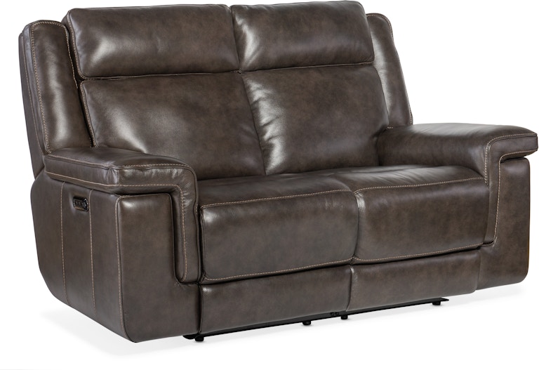 Hooker Furniture MS Montel Lay Flat Power Loveseat with Power Headrest & Lumbar SS705-PHL2-095