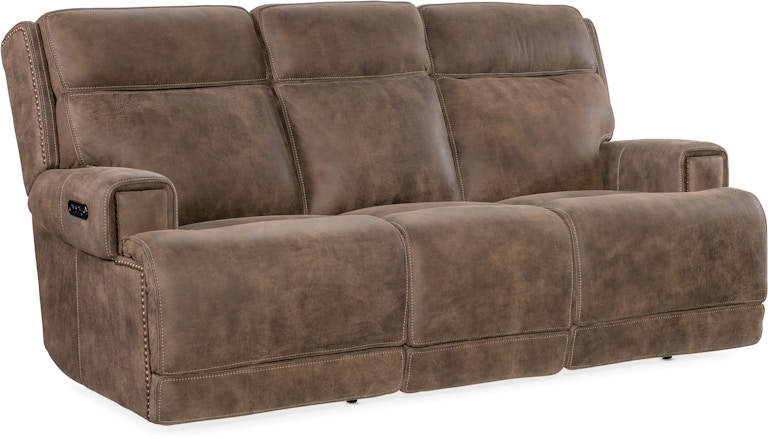 Hooker Furniture MS Wheeler Power Sofa with Power Headrest SS762-PHZ3-085