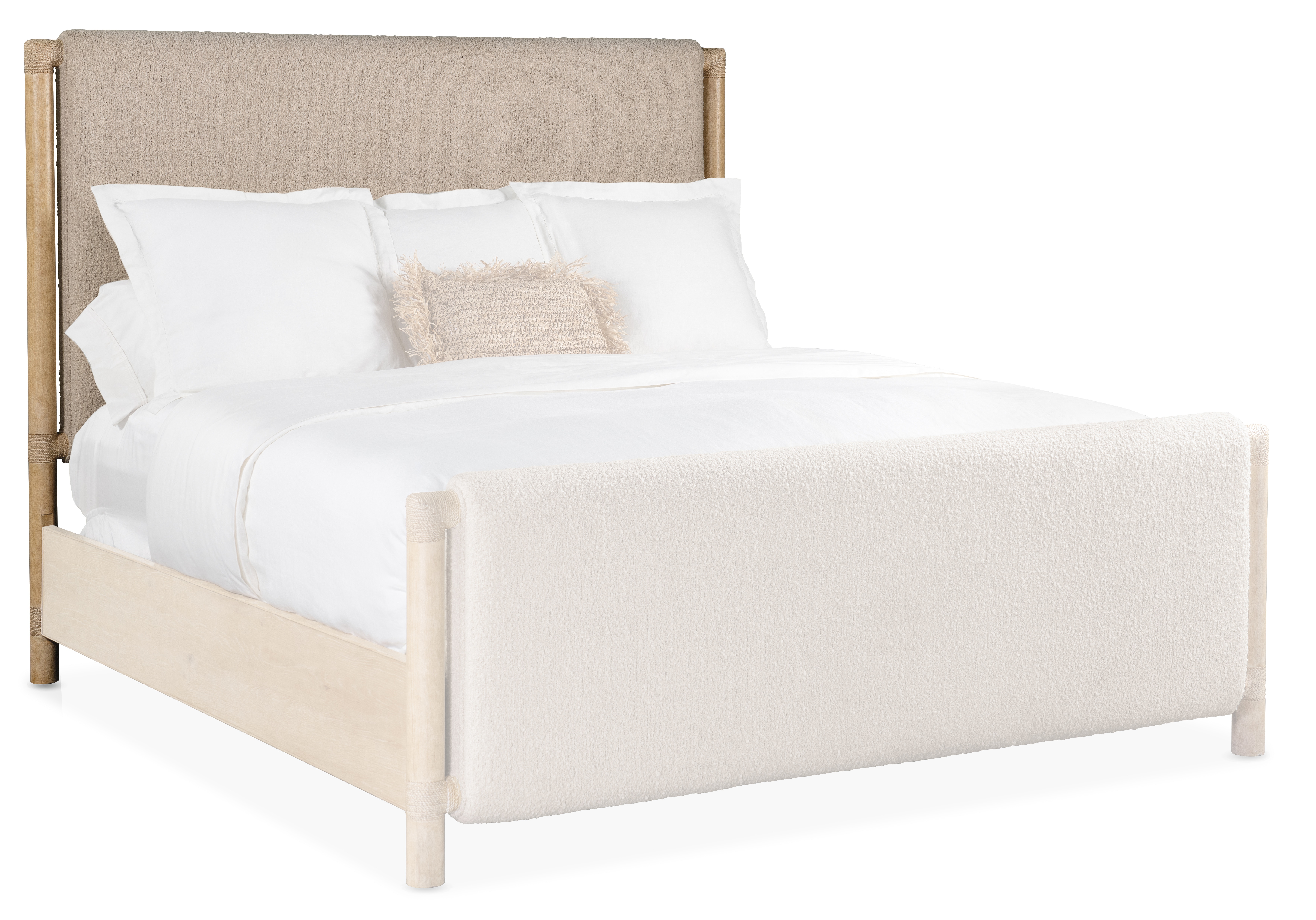 Hooker Furniture Retreat 5/0 Upholstered Panel Headboard 6950-90351-80