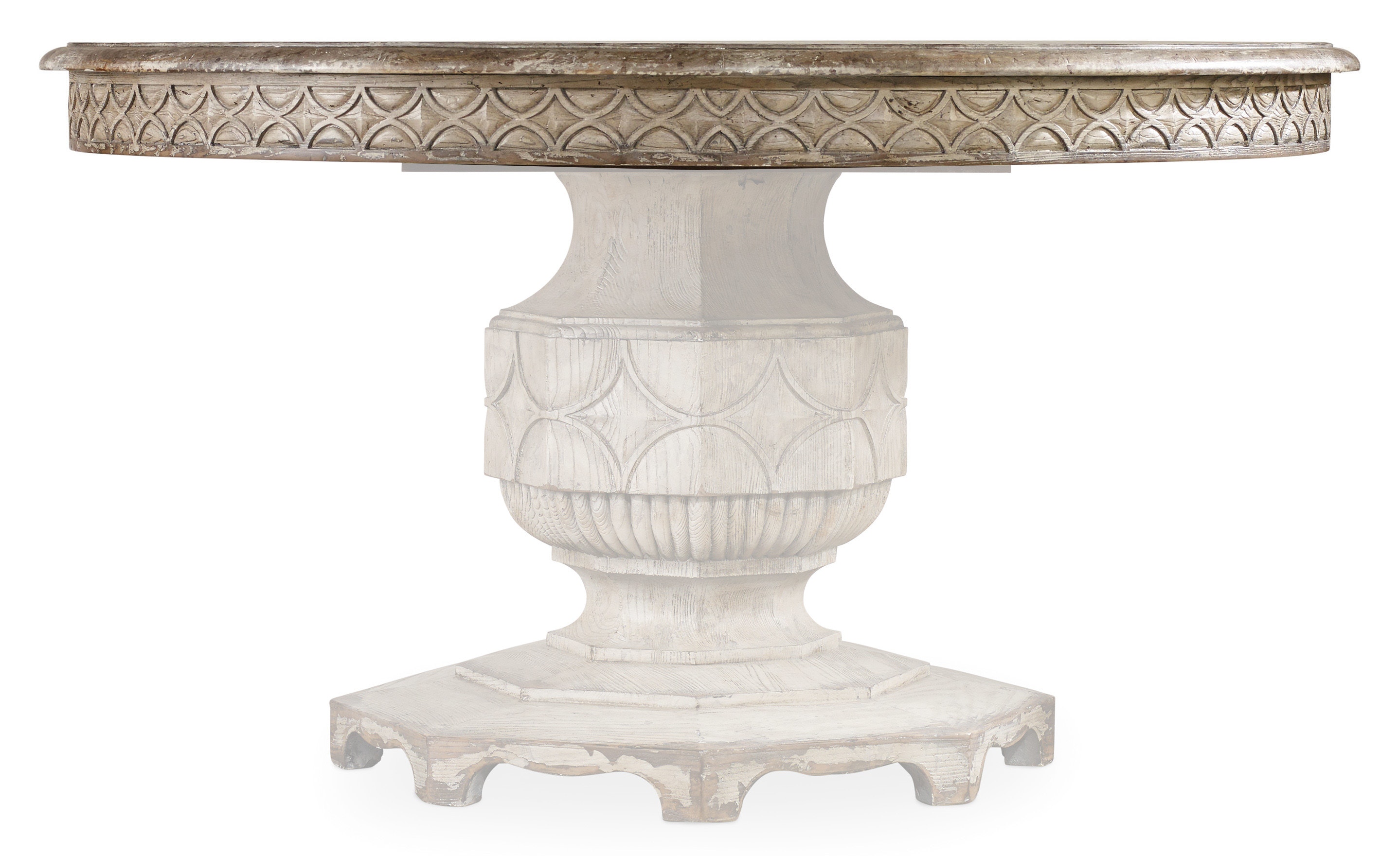 Hooker Chatelet Round Dining Table Top with 1-20in Leaf 5350-75002