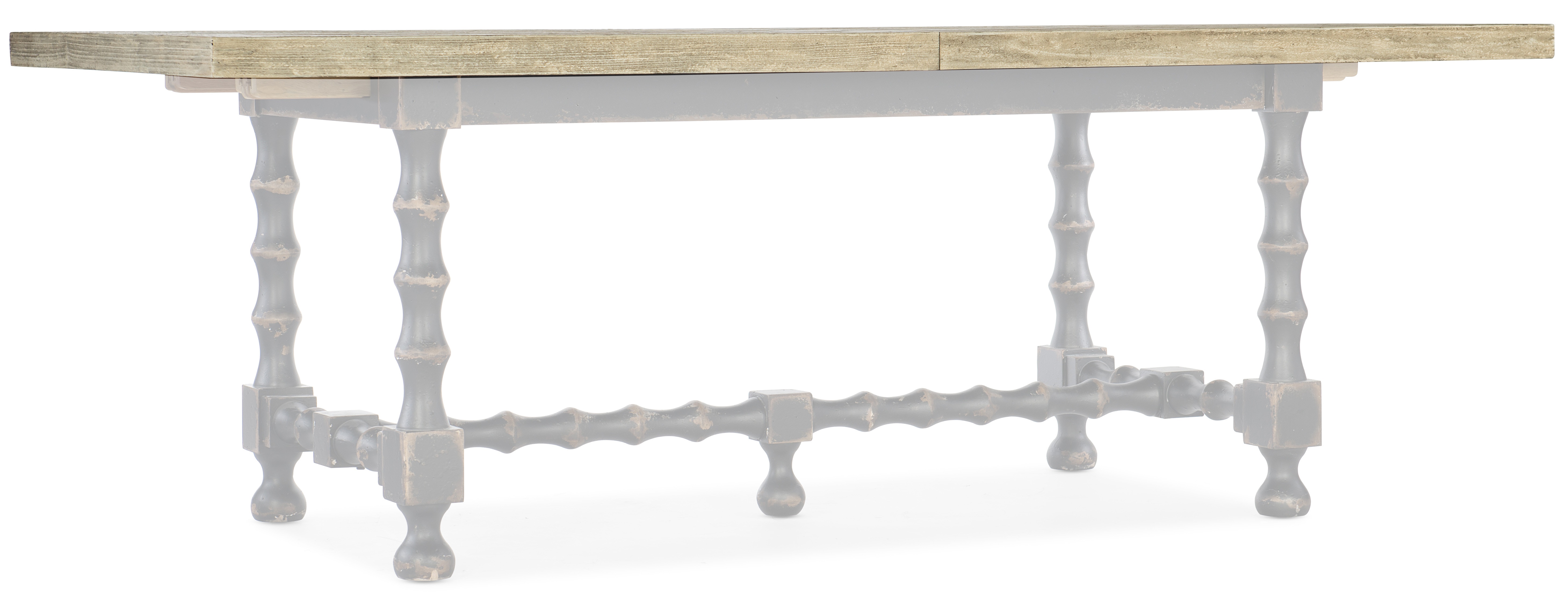 Hooker Furniture Ciao Bella 84in Trestle Table Top with 2-18in Leaves 5805-75200T-80