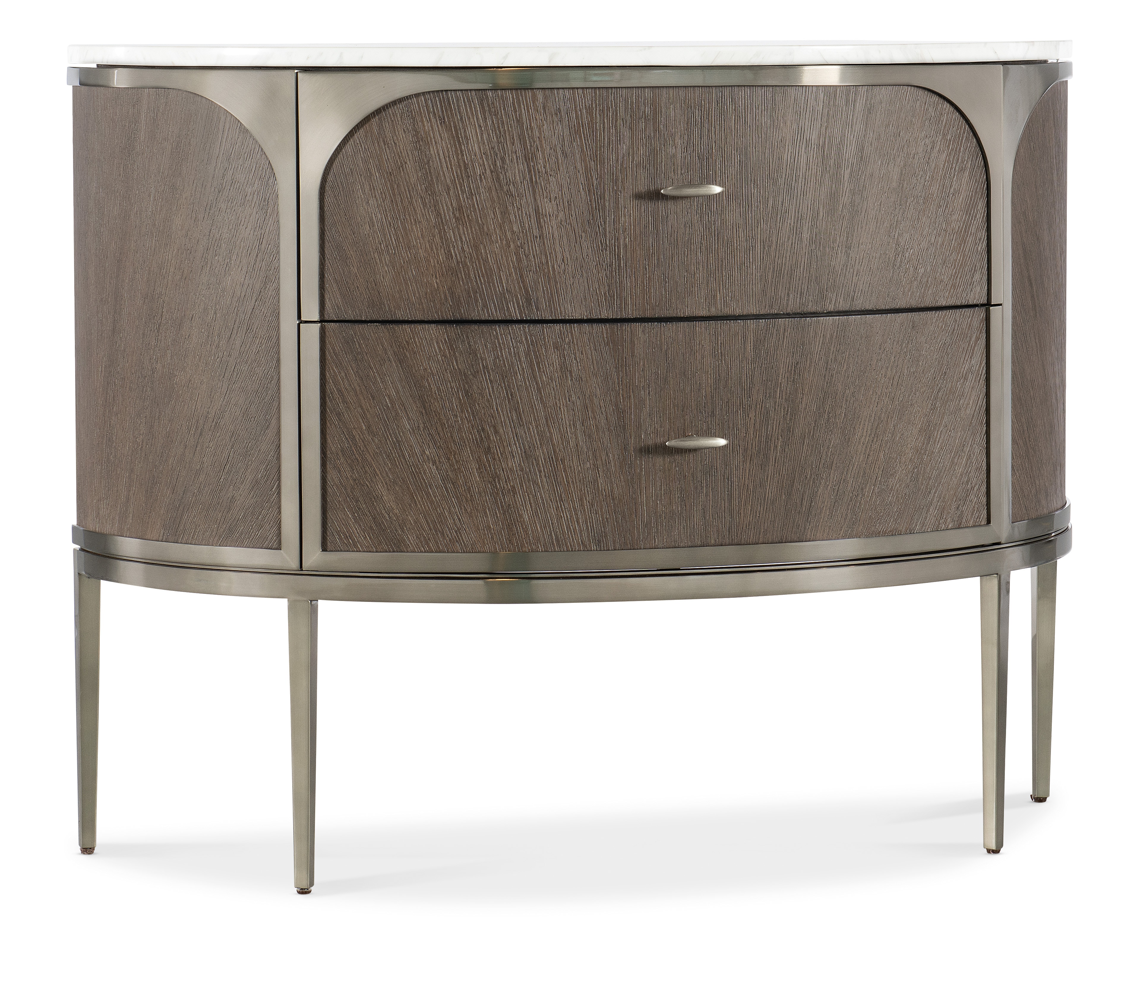 Hooker Furniture Modern Mood Two Drawer Nightstand 6850-90215-89