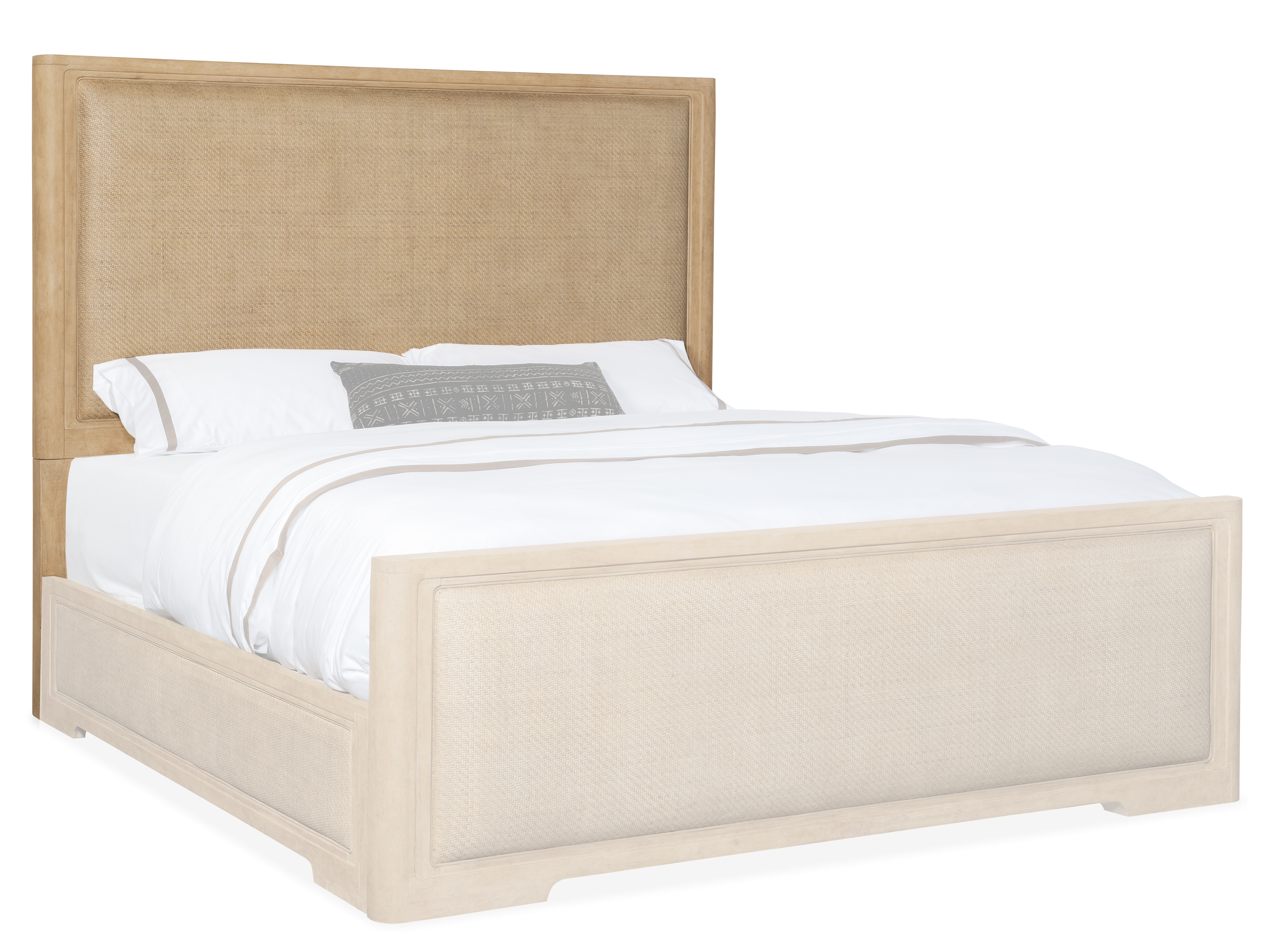 Hooker Furniture Retreat 6/0-6/6 Cane Panel Headboard 6950-90267-80