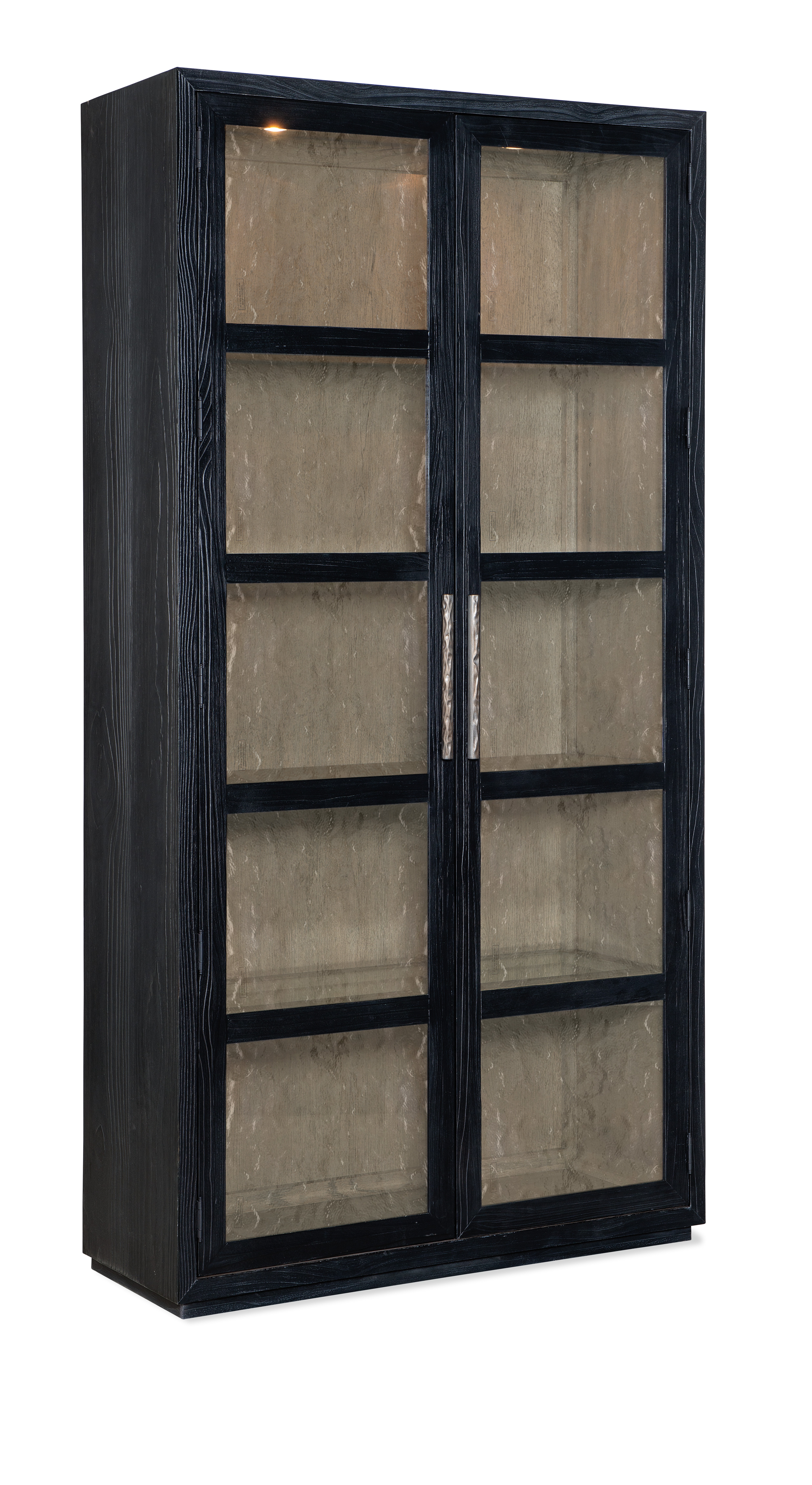 Hooker Furniture Linville Falls Shou Sugi Ban Curio Cabinet 6150-75906-99