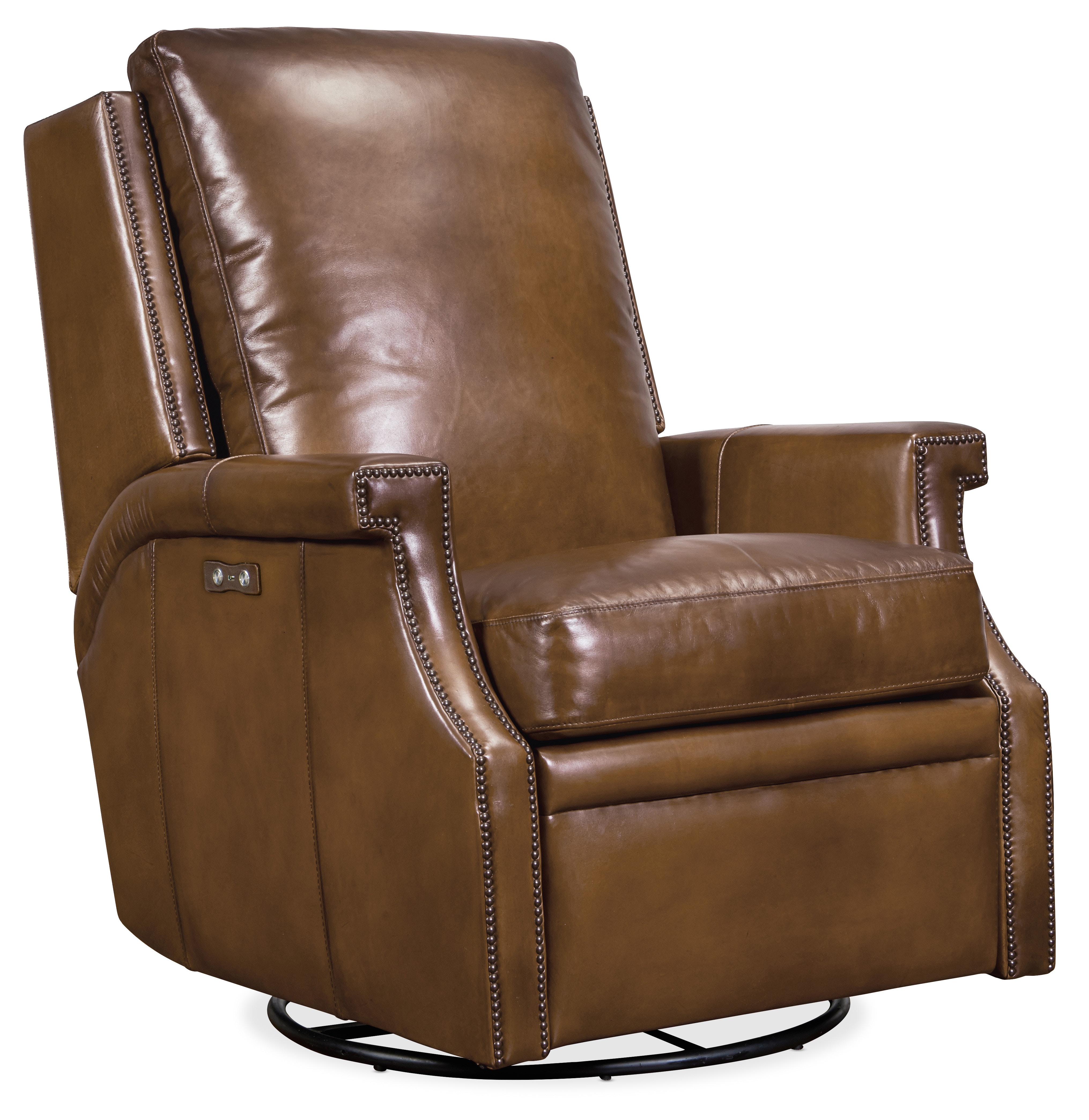 Hooker Furniture Collin Power Swivel Glider Recliner RC379-PSWGL-083