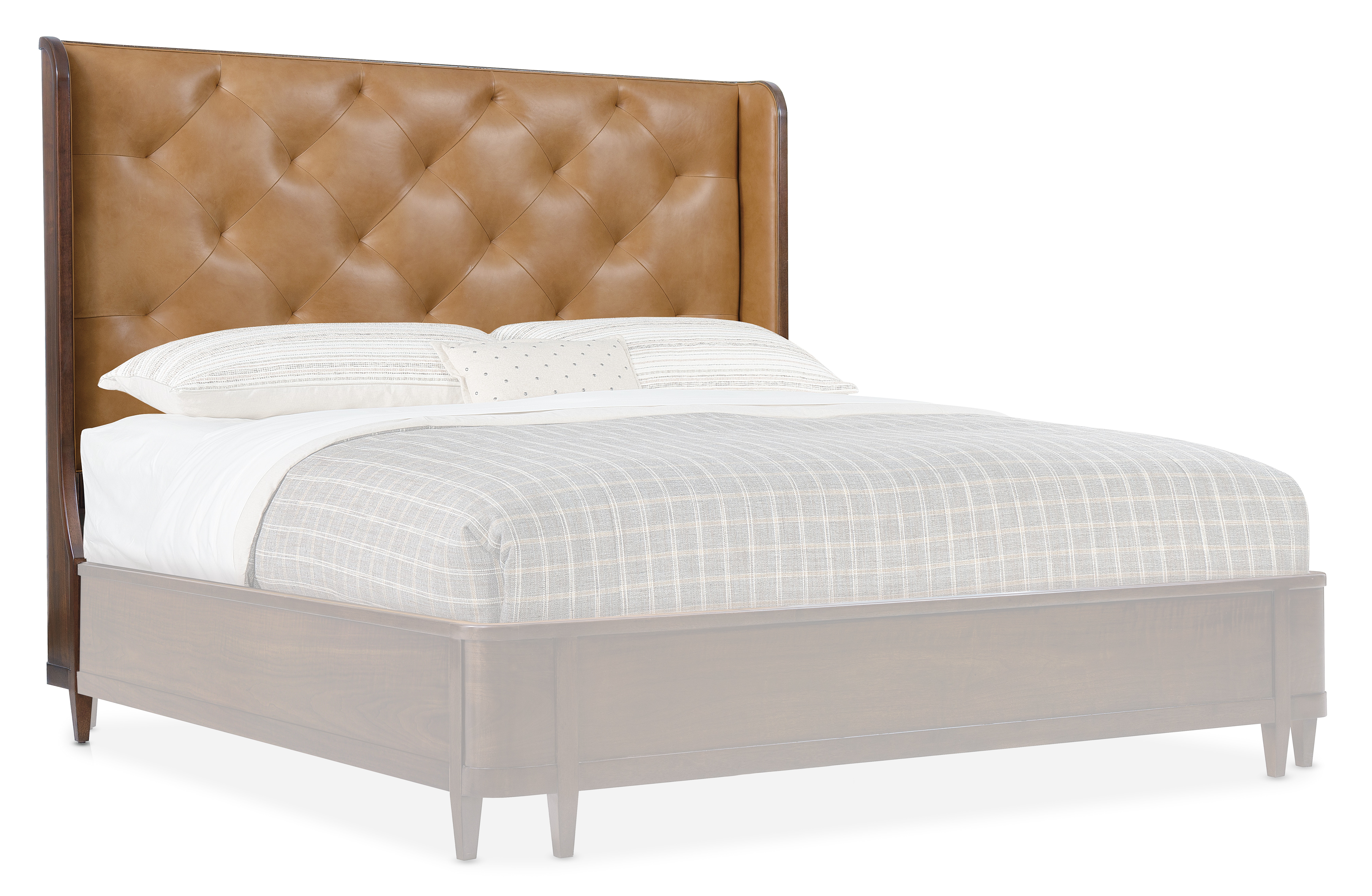 Hooker Furniture Archives 6/0-6/6 Leather Headboard 6123-90867-89