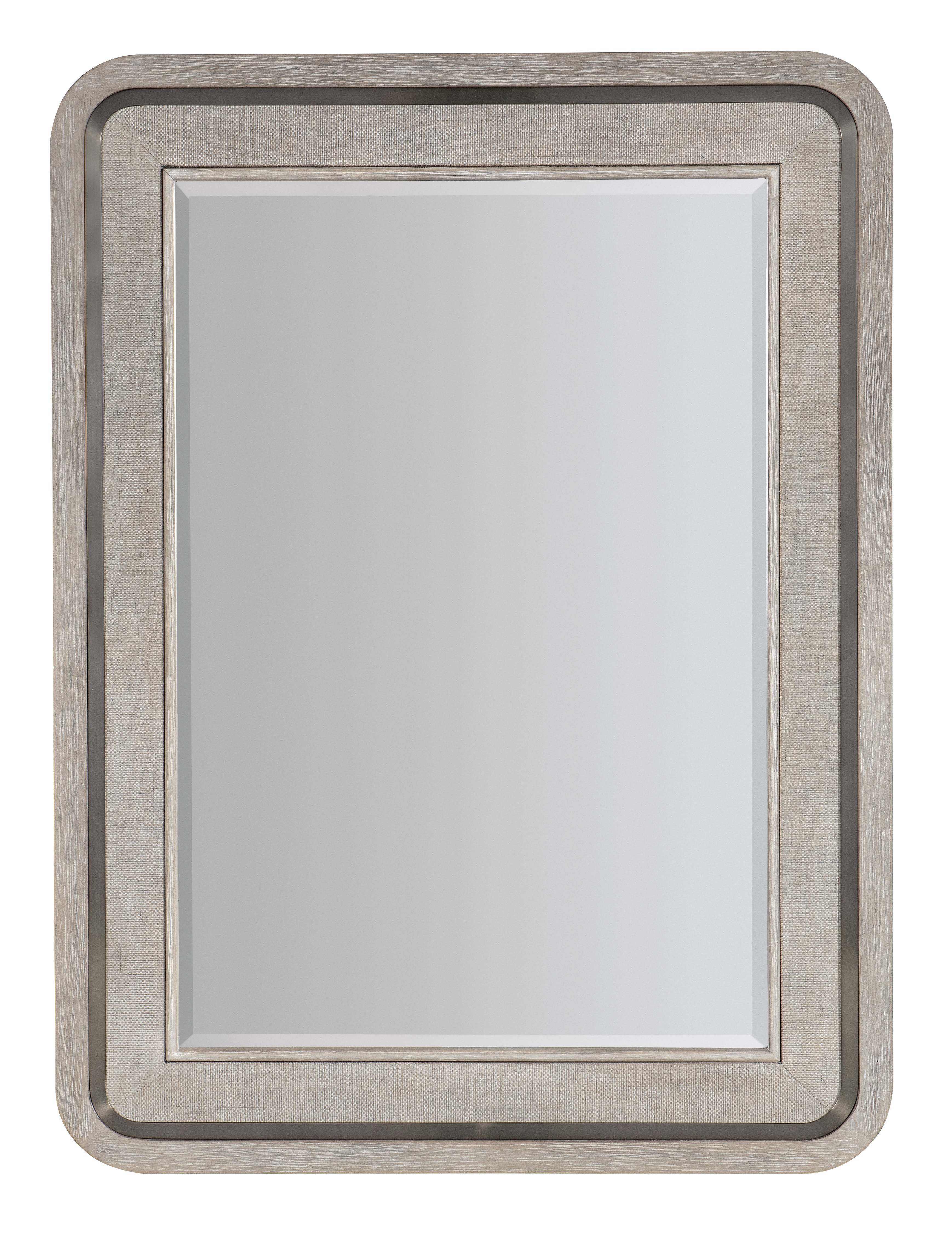 Hooker Furniture Modern Mood Raffia Landscape Mirror 6850-90008-80
