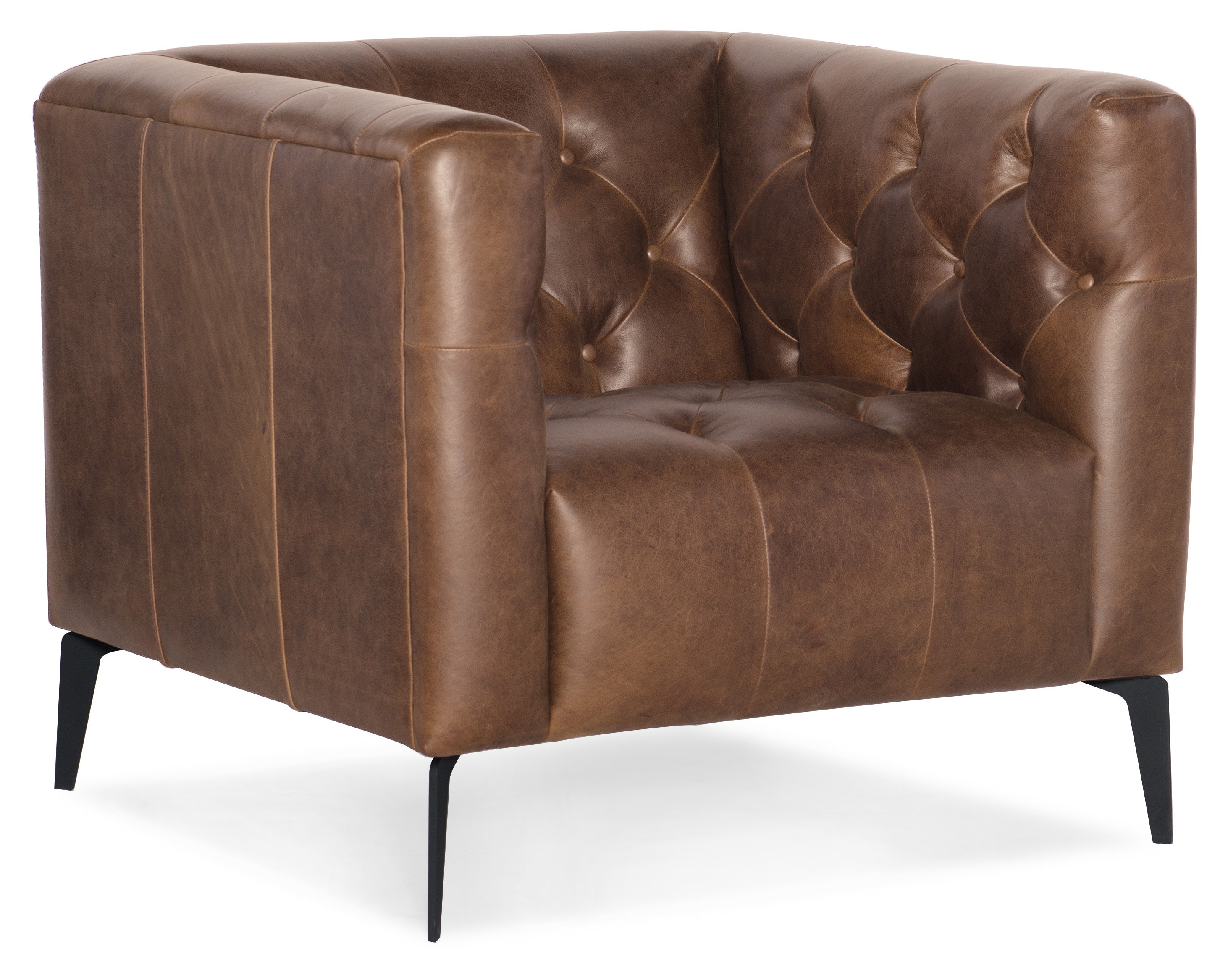 Hooker Nicolla leather Stationary Chair SS637-01-089