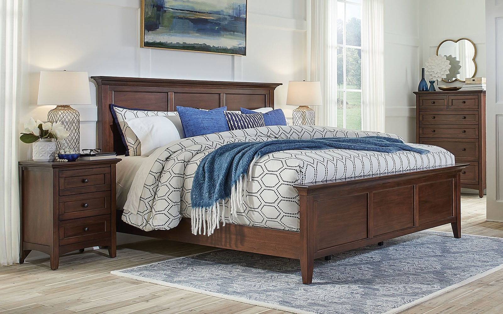 A America WESTLAKE Bedroom - CB Westlake Queen Storage Bed WSLCB5091 ...