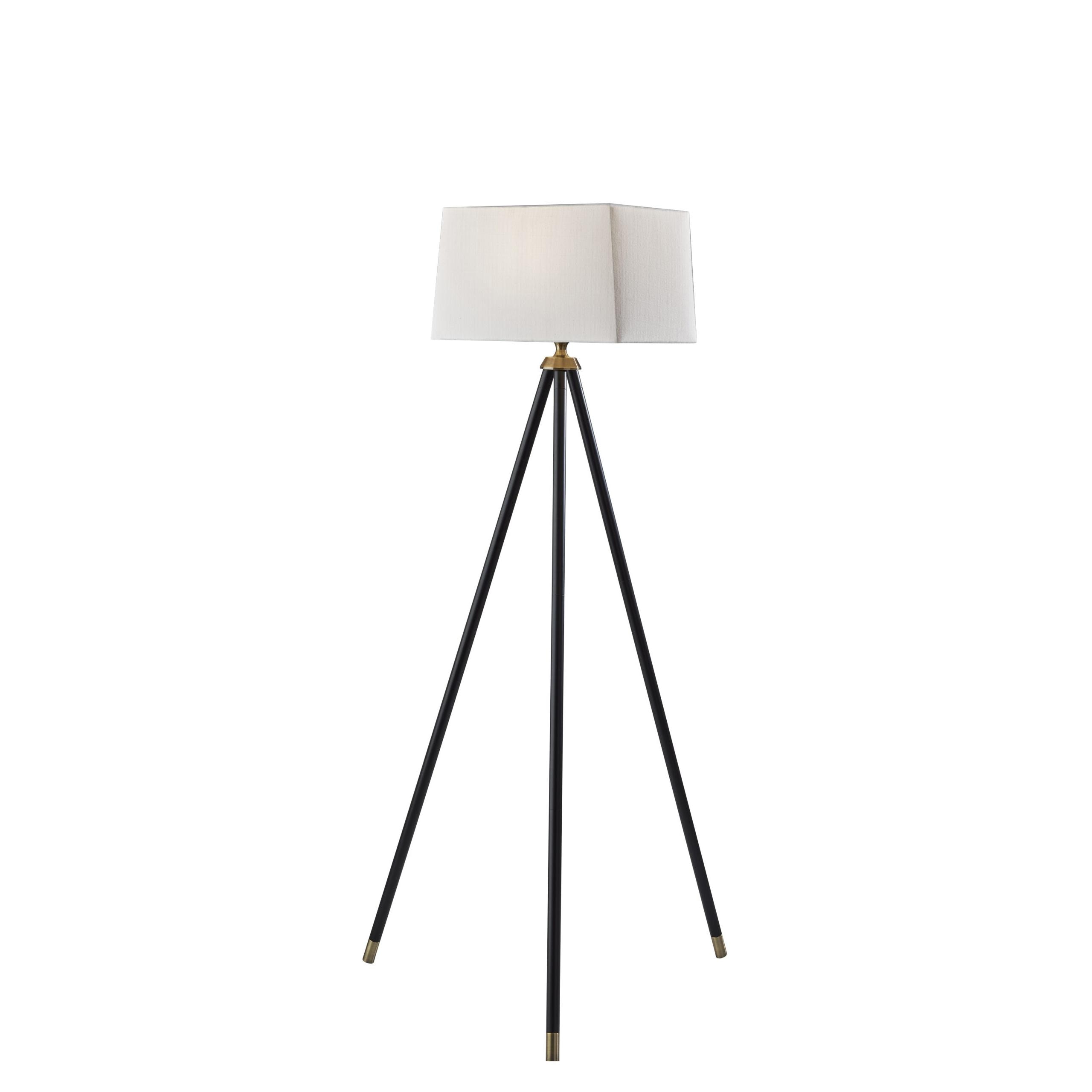 Adesso Table and Floor Lamps Beaumont Floor Lamp 1599 01 Dewey