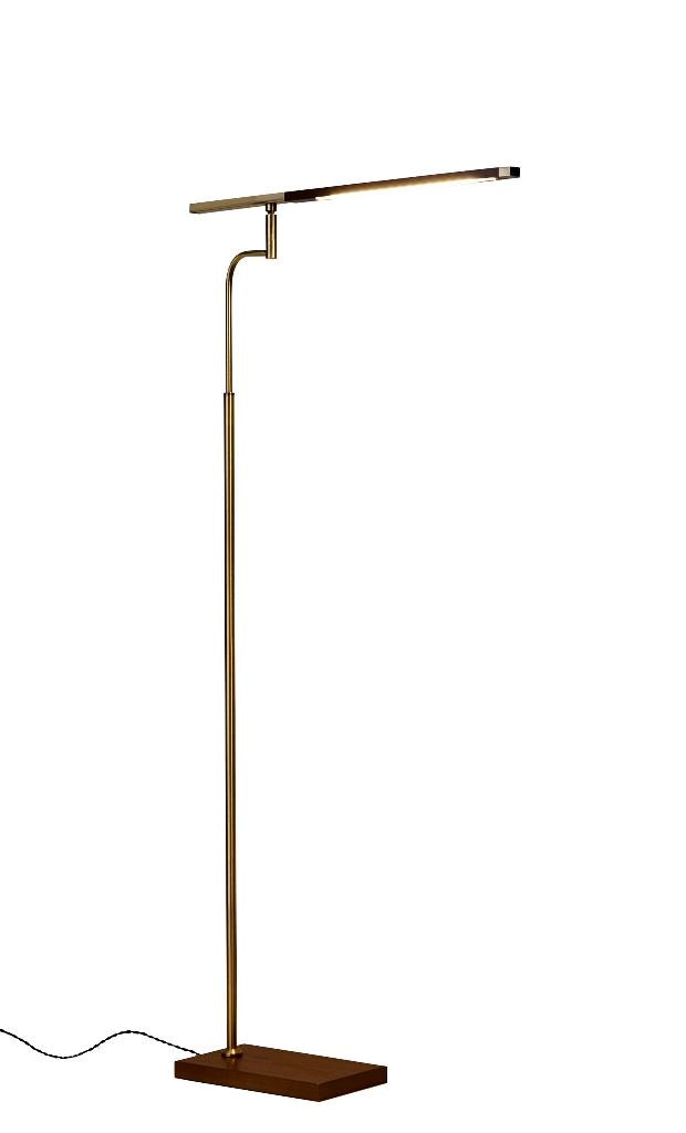 adesso led floor lamp