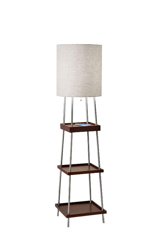 adesso qi shelf charging floor lamp