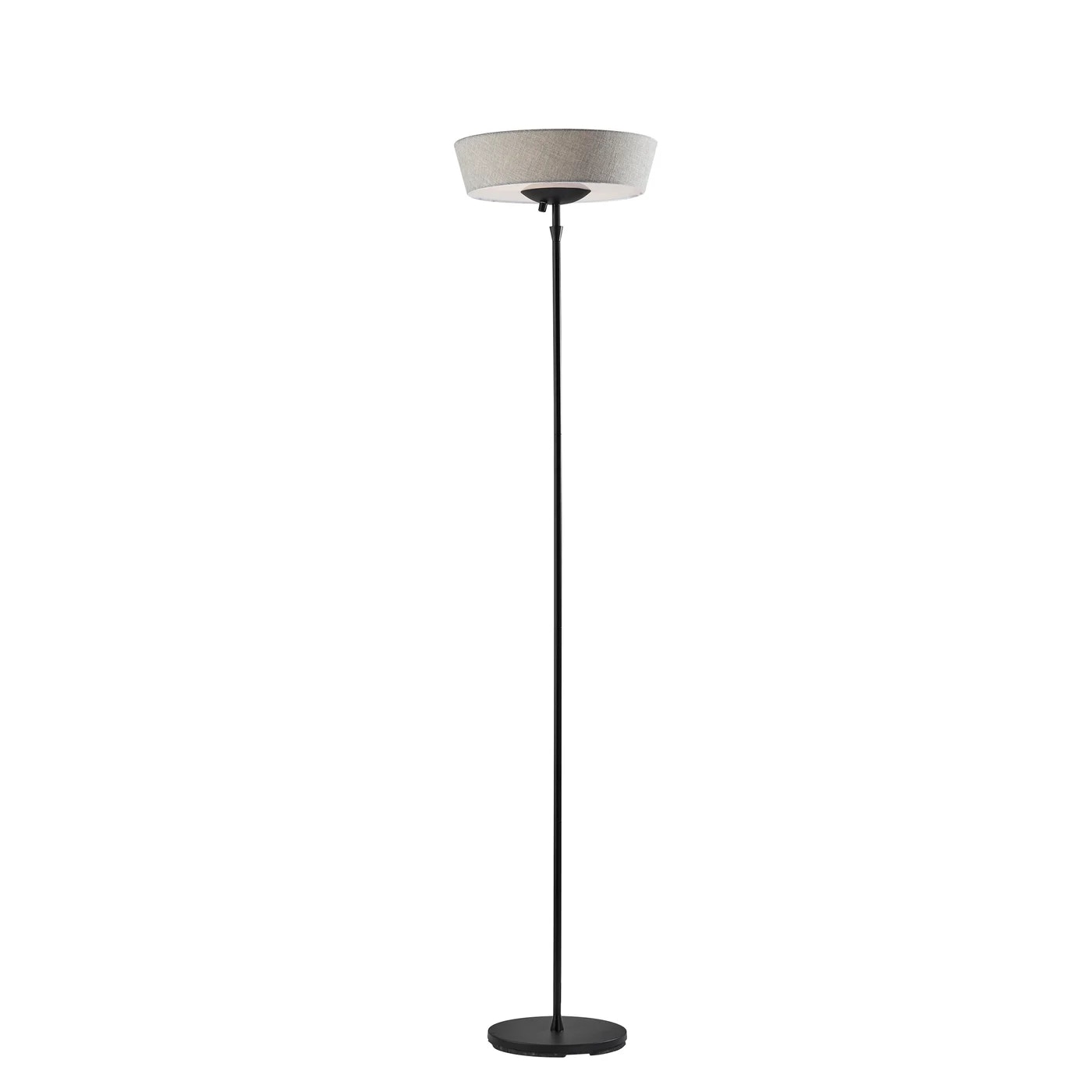 adesso harper torchiere floor lamp