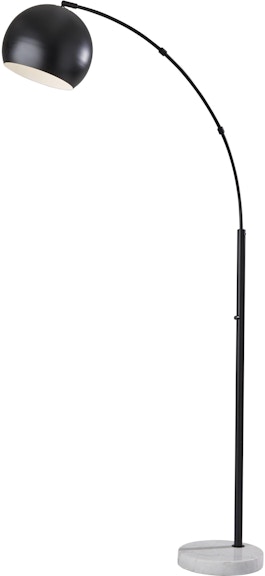 Adesso Table and Floor Lamps Astoria Arc Lamp - Black 5170-01