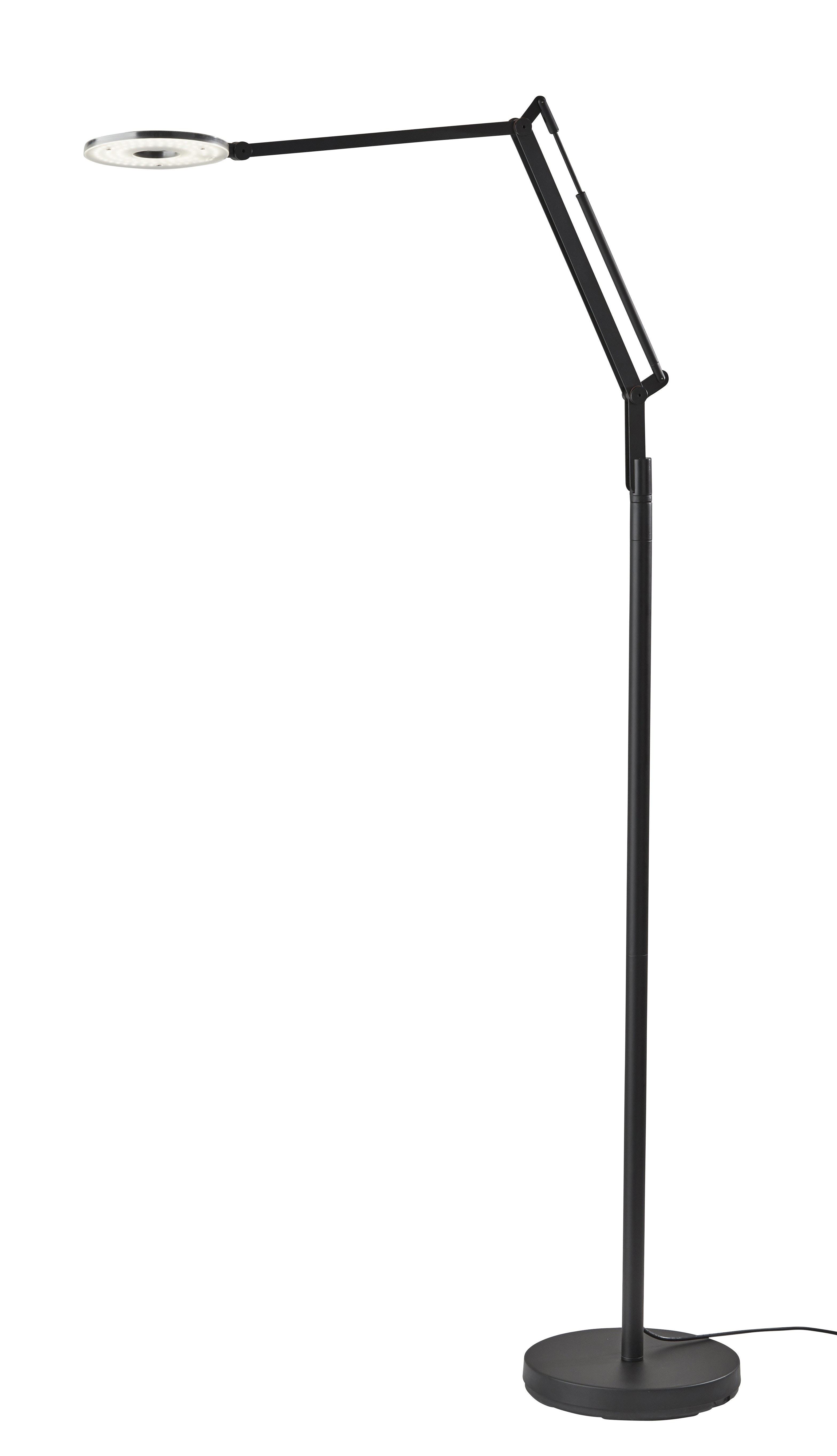 Adesso Lamps and Lighting Gordon LED Floor Lamp 6014-01 - iFurnish