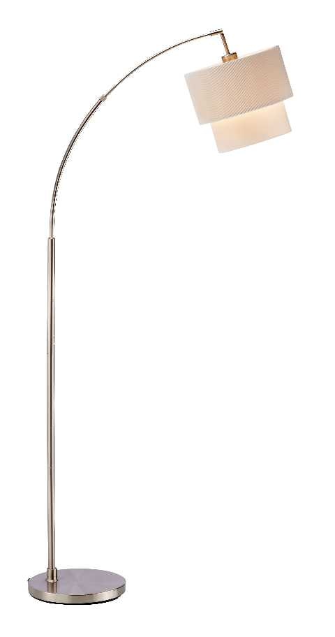 Adesso Table and Floor Lamps Gala Arc Lamp - Natural 3029-12