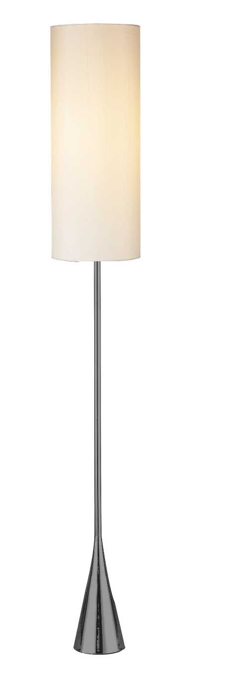 Adesso Table and Floor Lamps Bella Floor Lamp - Black Nickel 4029