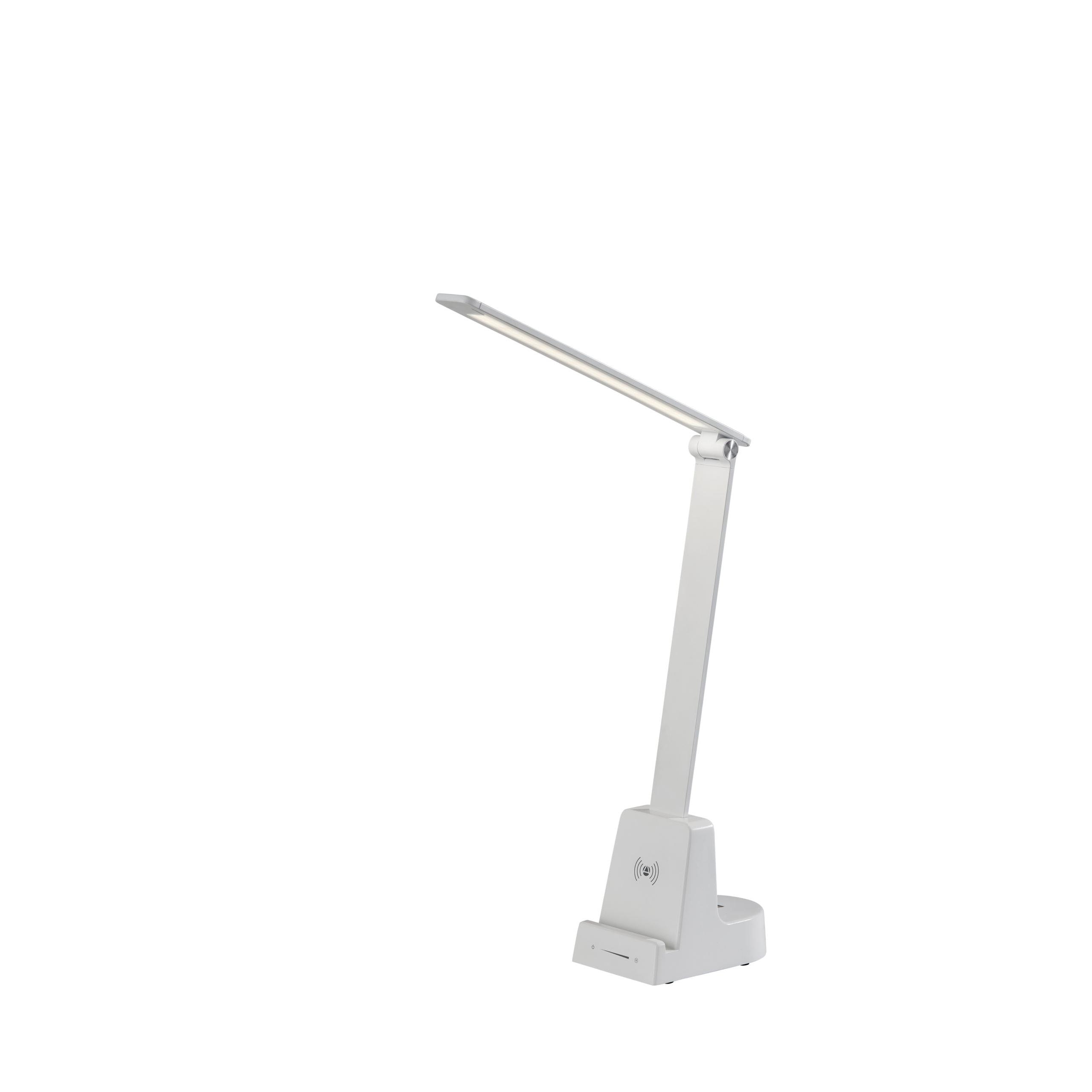 desk lamp on nightstand