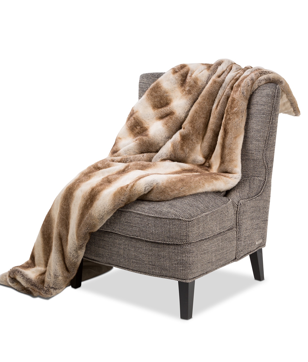  Napoli 56"x72" Faux-Fur Throw 