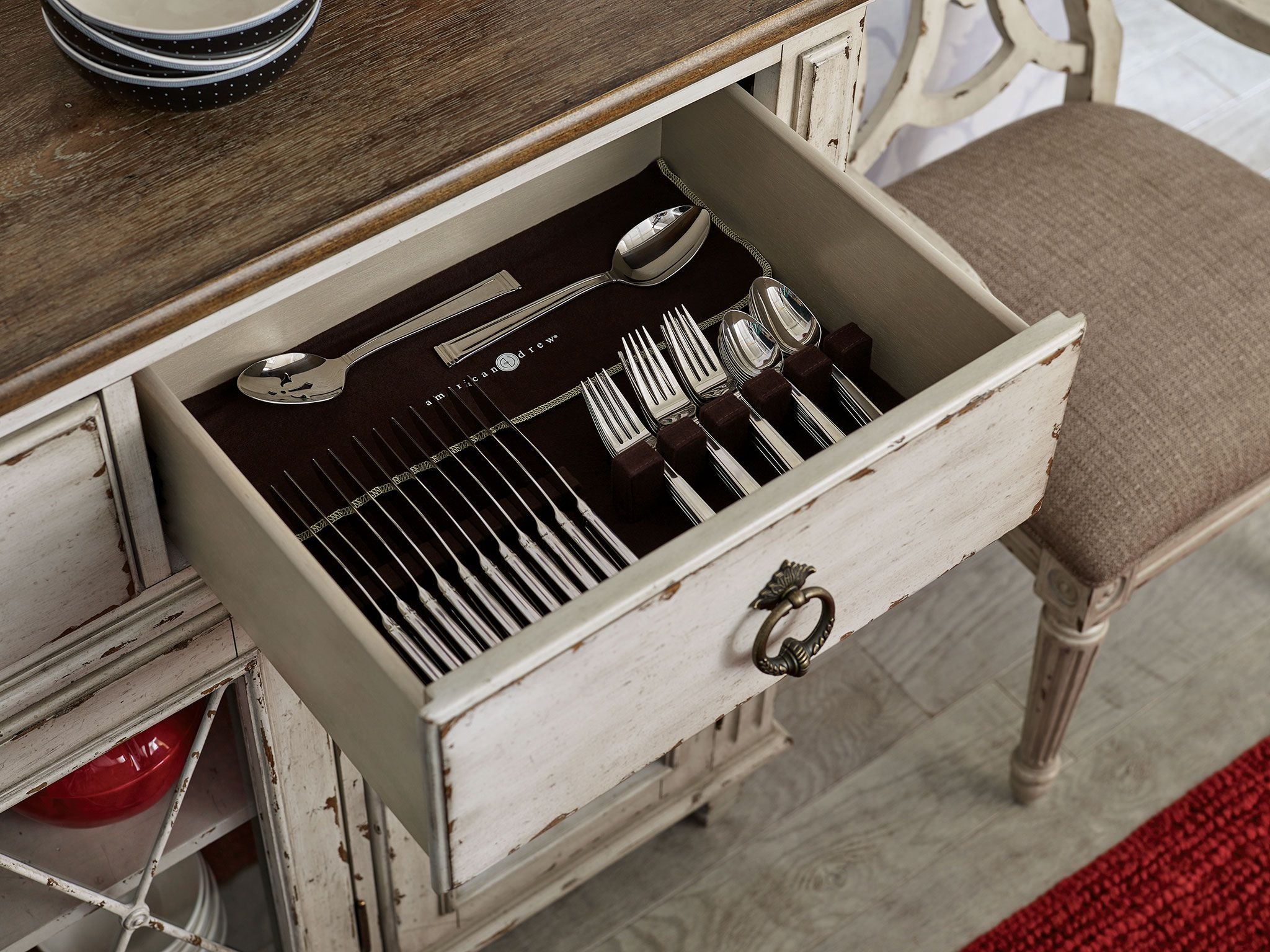 American Drew Casual Dining Sideboard 513-857 - Carol House