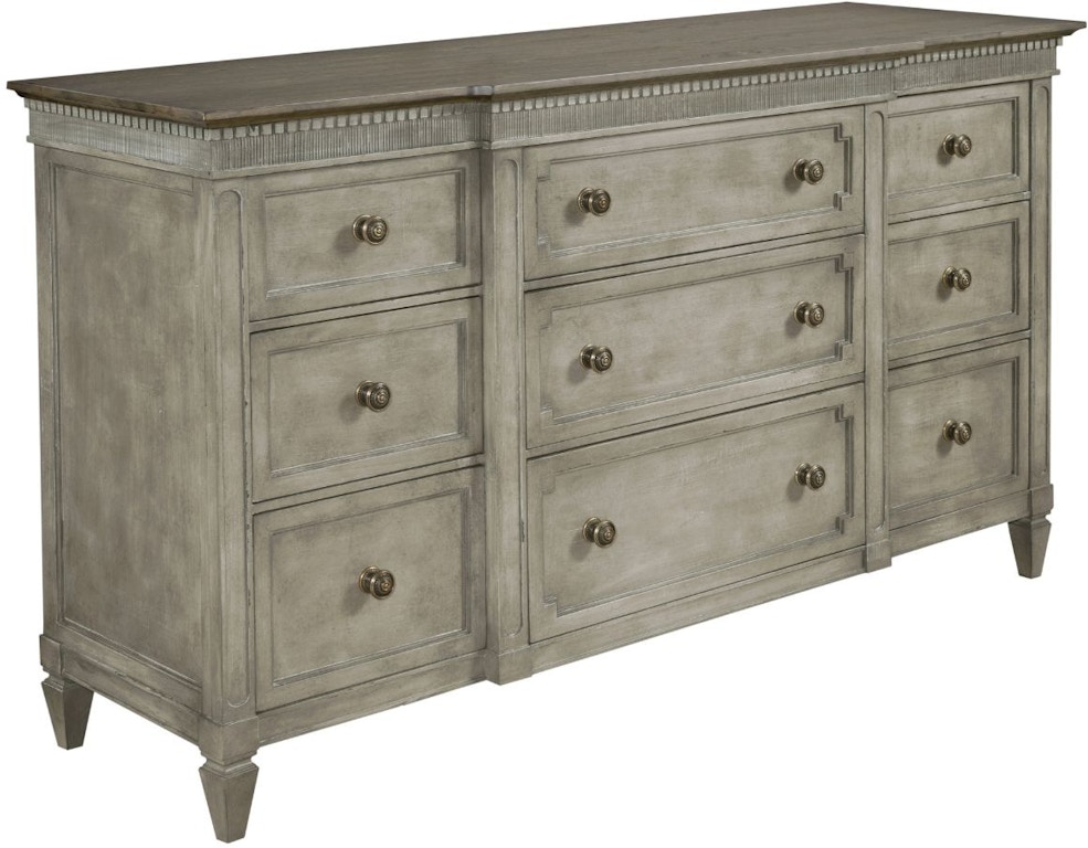 American Drew Bedroom Stockholm Drawer Dresser 654-130 - Carol House  Furniture - Maryland Heights
