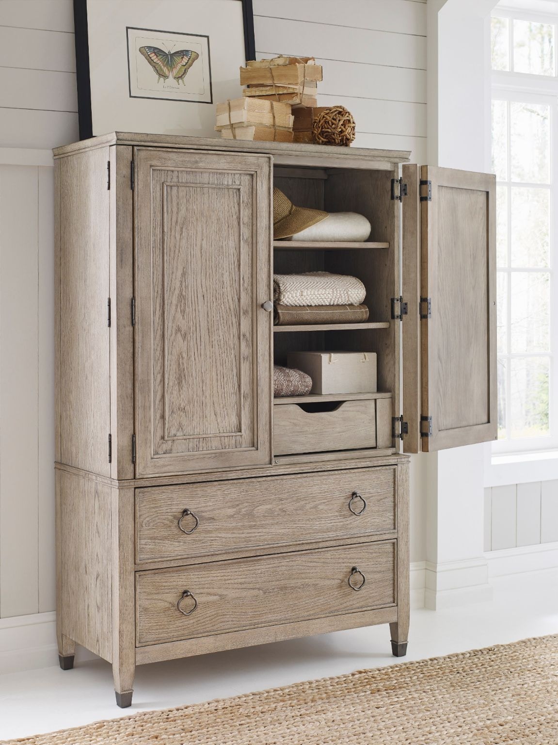 American Drew Bedroom Easton Door Chest 803-220 - Indiana