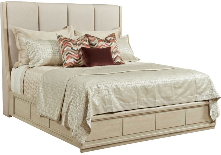 American Drew Siena King Upholstered Bed - Complete 923-316R 923-316R