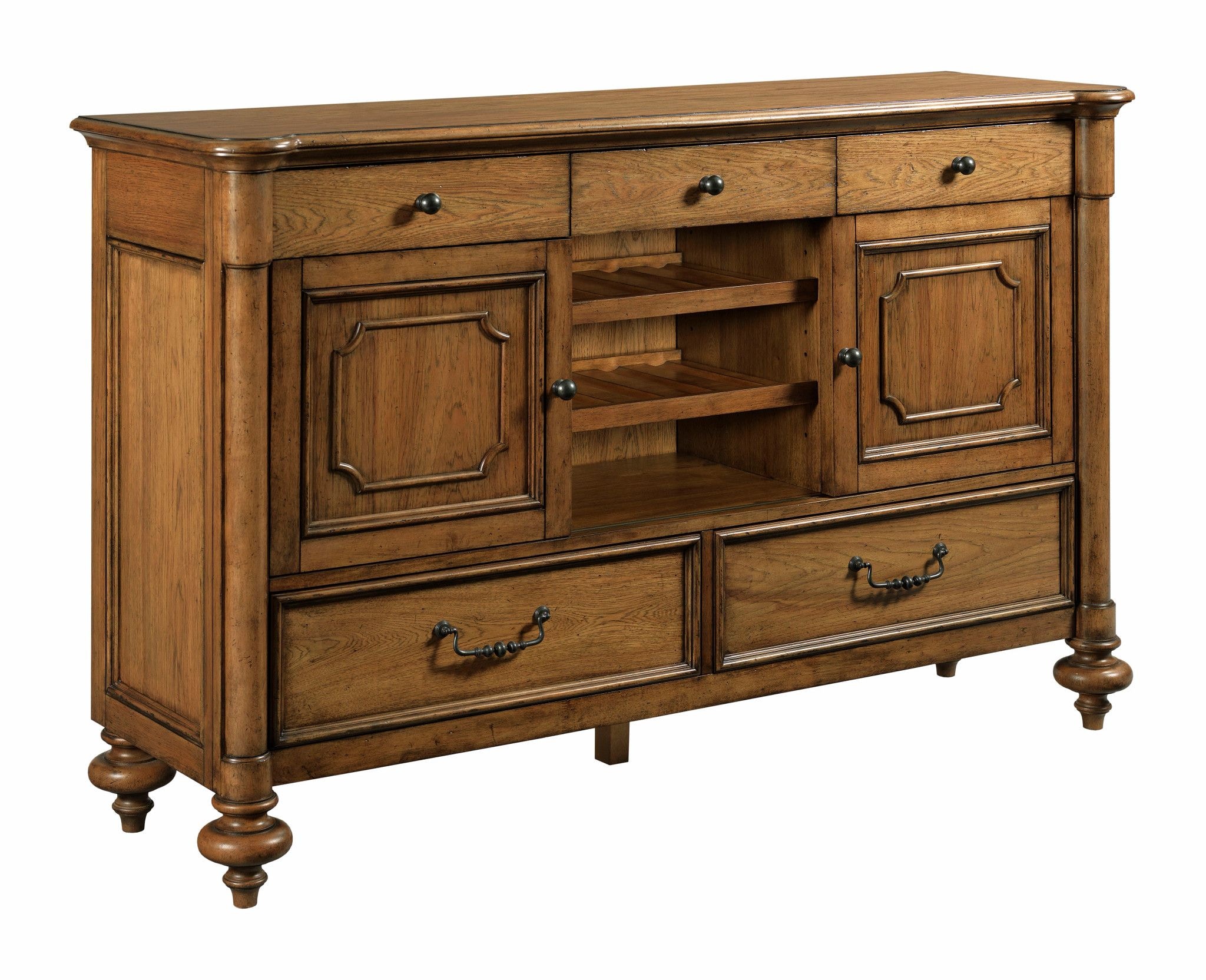 american drew buffet table