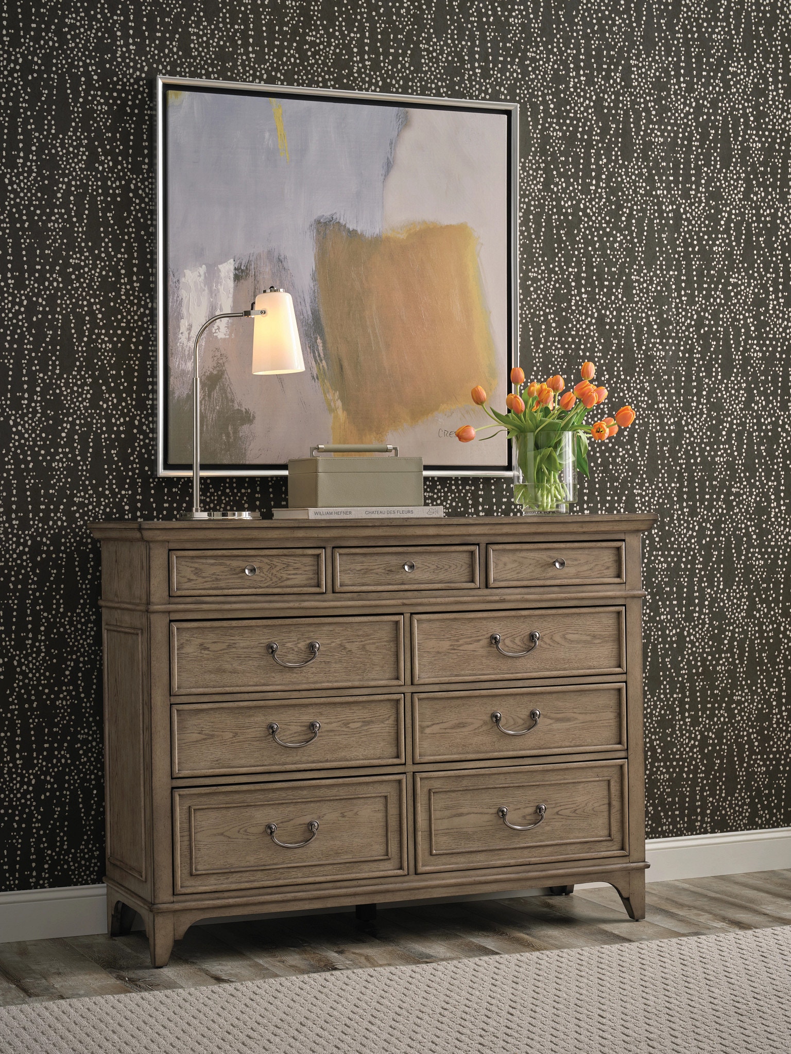 American Drew Bedroom Mitchell Bureau 151210 Carol House Furniture