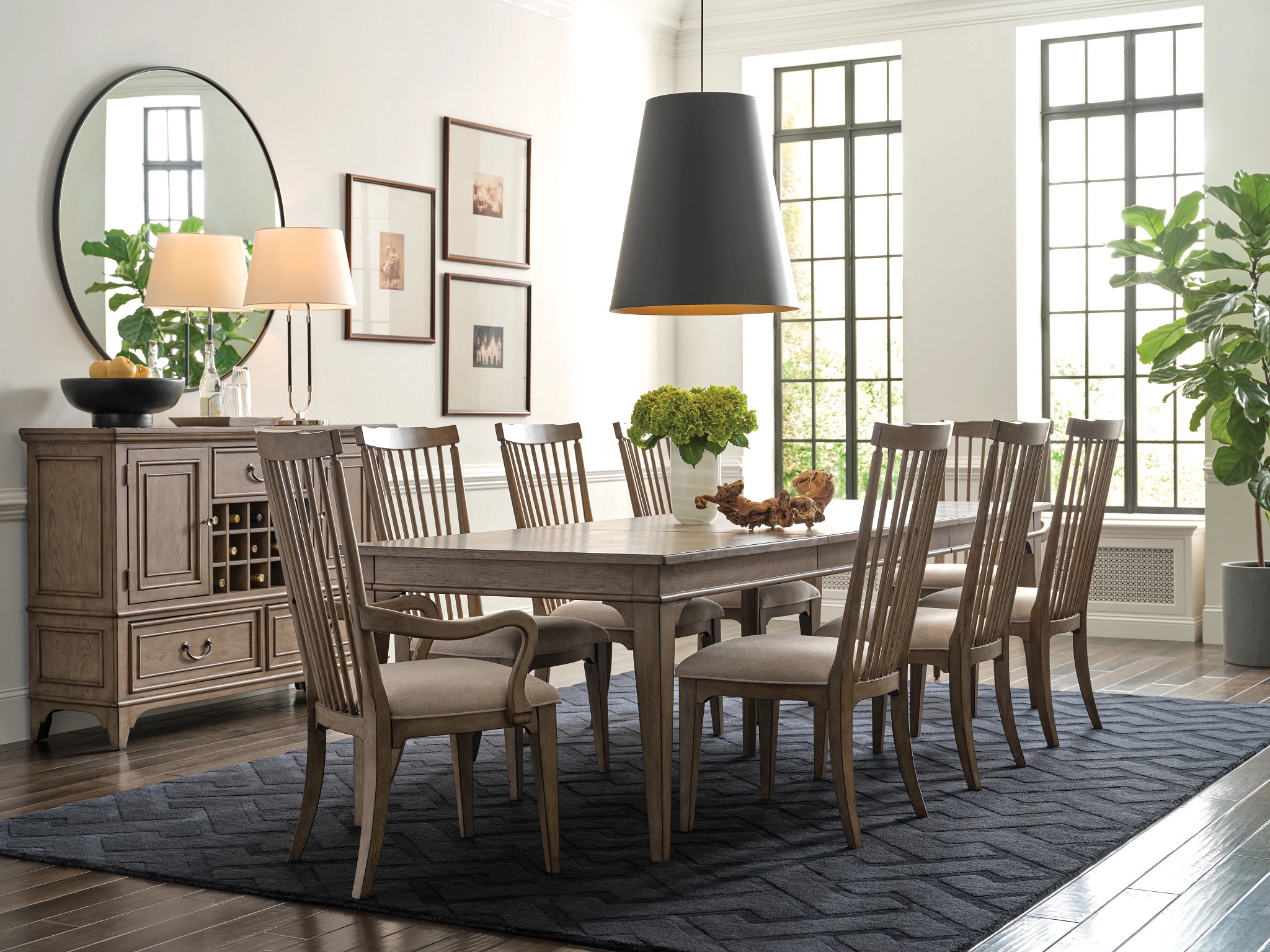 American Drew Casual Dining Gilliam Leg Table 151-744 - Klingman's