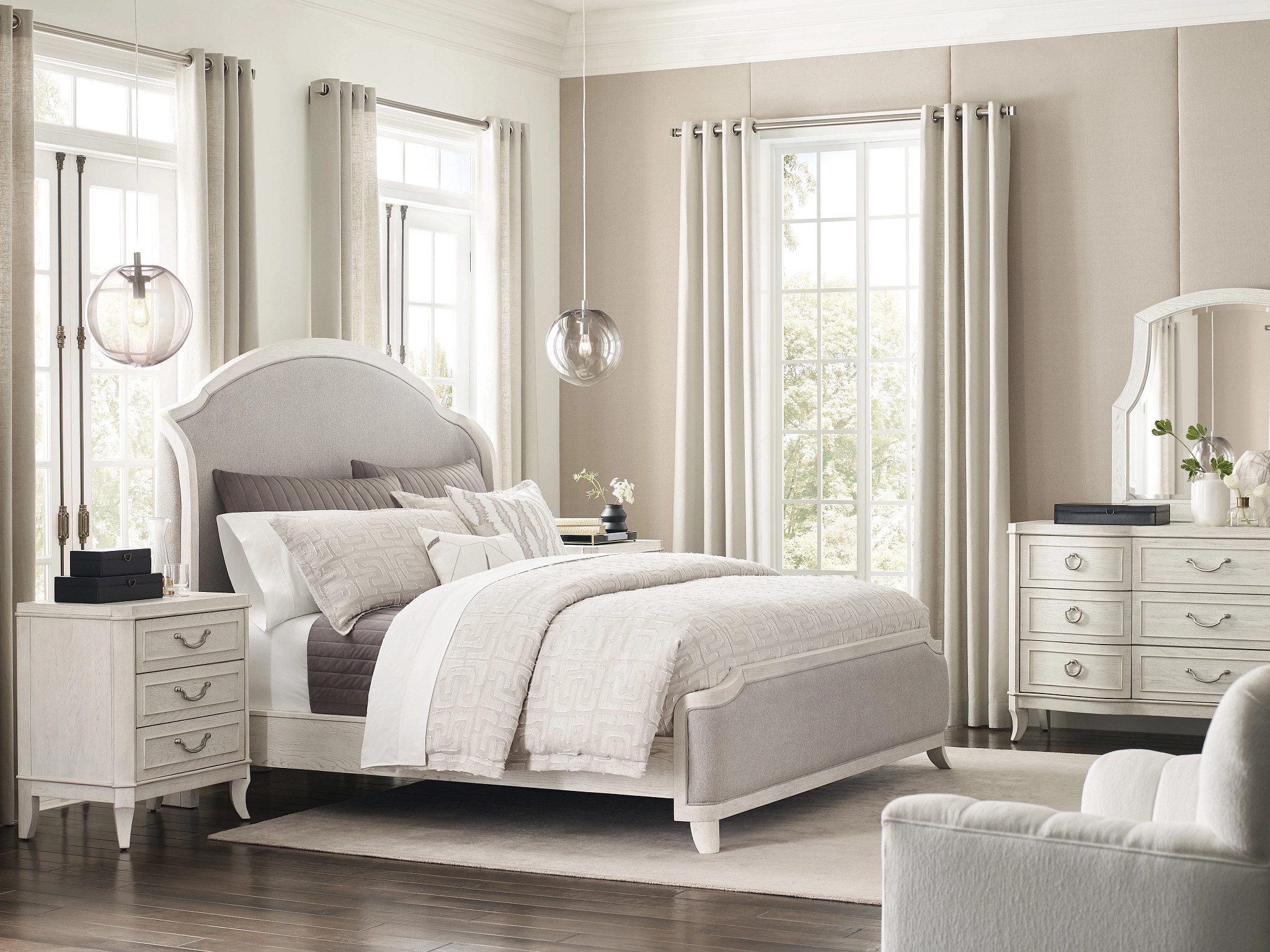 American Drew Bedroom Emelie Nine Drawer Dresser 266-130 - Kalin 