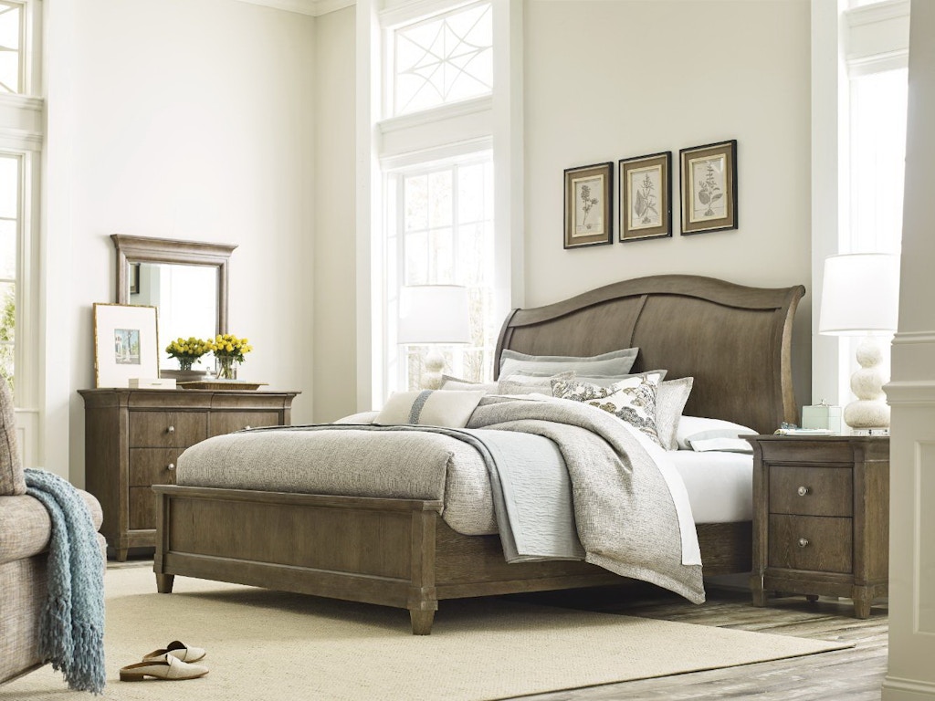 American Drew Bedroom Ashford Queen Bed Complete 927313R Norwood Furniture