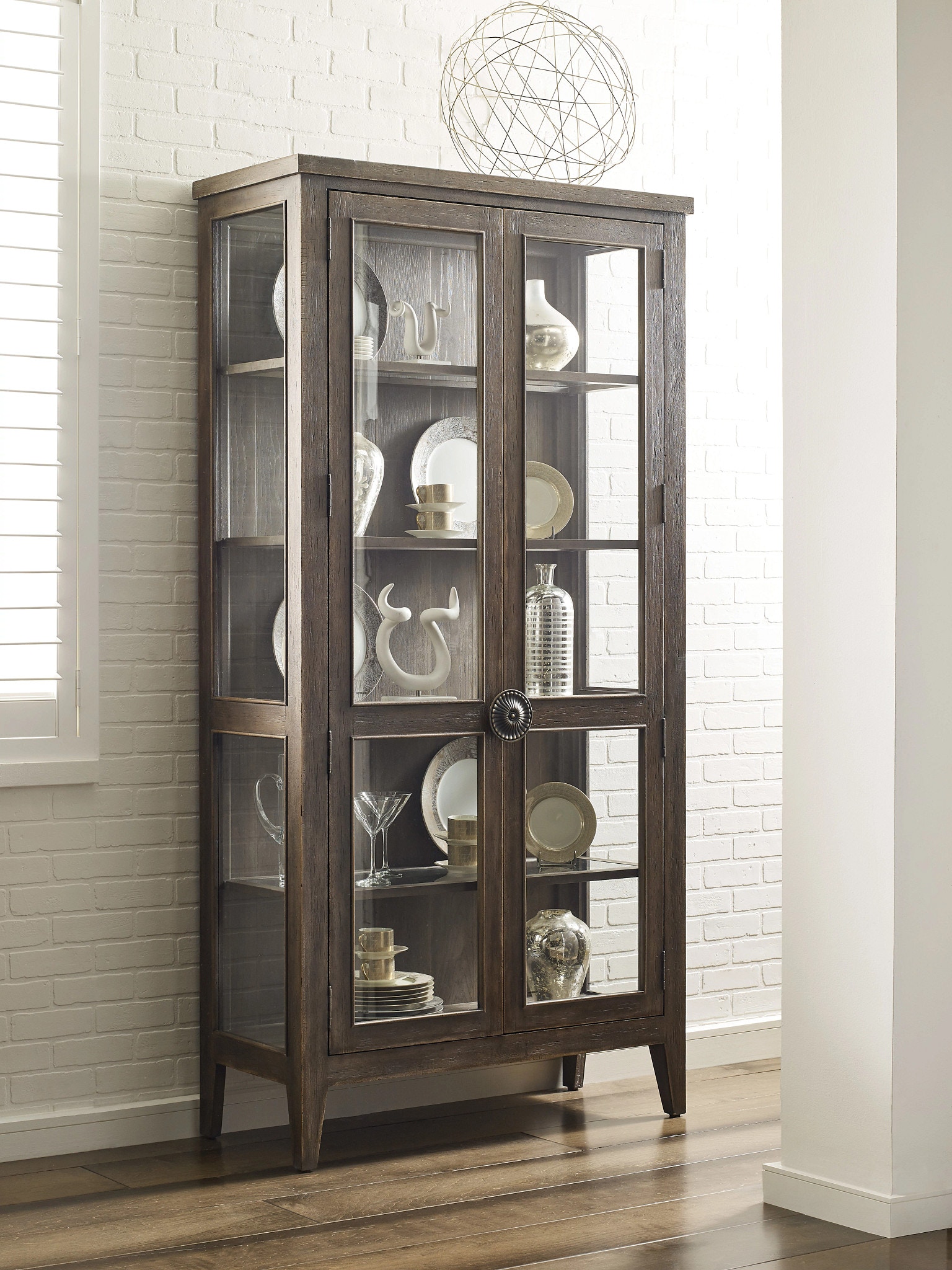 American furniture store curio cabinets