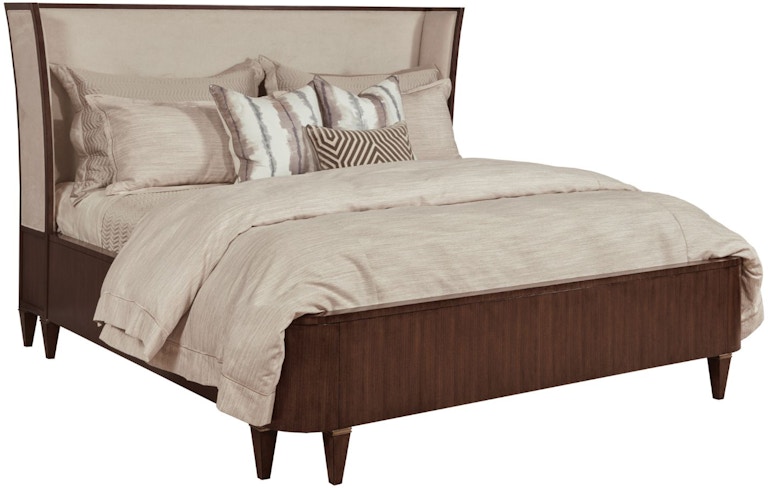 American Drew Morris Upholstered Queen Bed Complete 929-324R 929-324R