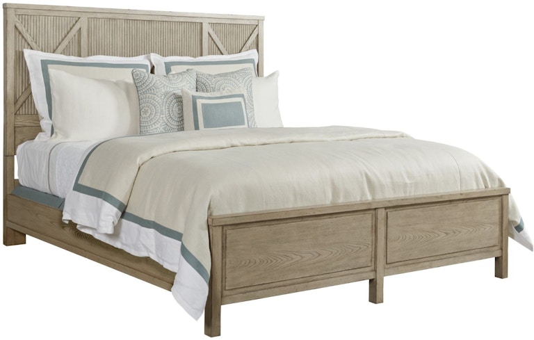 American Drew Canton Panel King Bed Complete 924-306R 924-306R