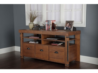 American Furniture Classics Credenza Console with Three Large File Drawers 33222K