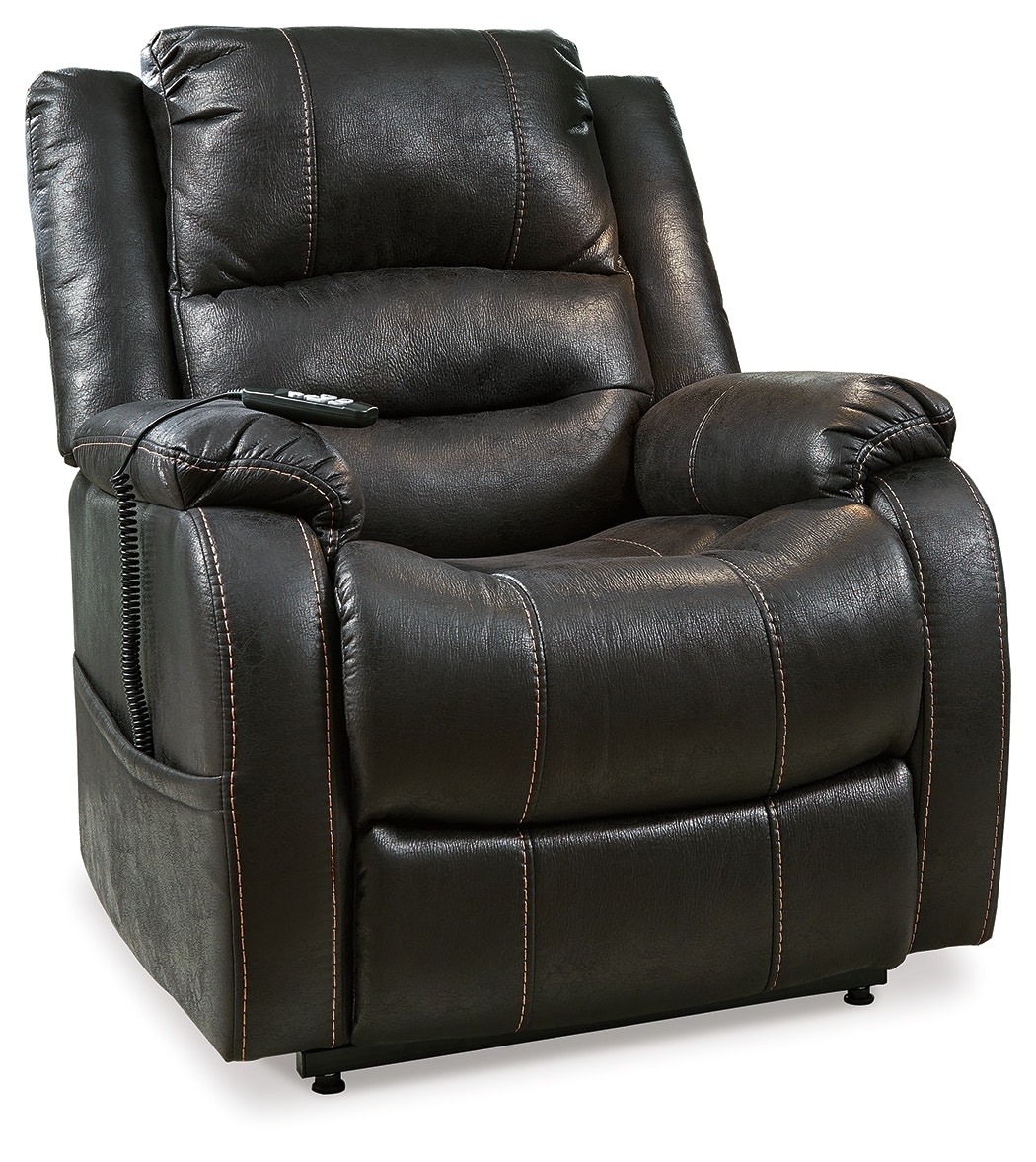 Yandel Black Power Lift Recliner by Signature Design by Ashley 1090112
