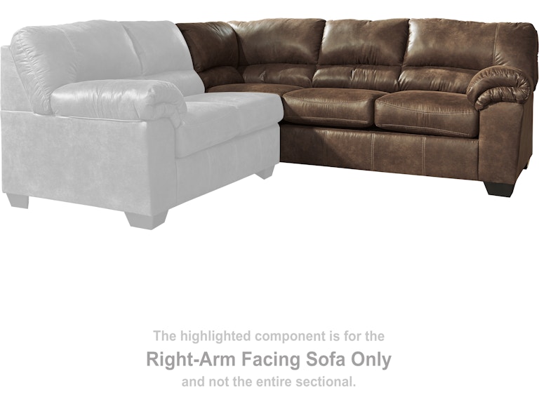 Signature Design by Ashley Bladen Coffee Right-Arm Facing Sofa 1202067 at Woodstock Furniture & Mattress Outlet