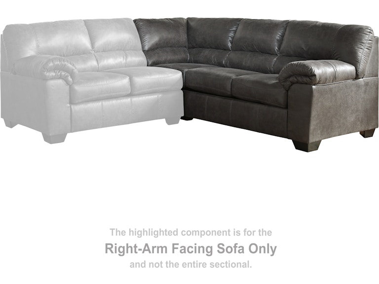Signature Design by Ashley Bladen SlateRight-Arm Facing Sofa 1202167 at Woodstock Furniture & Mattress Outlet