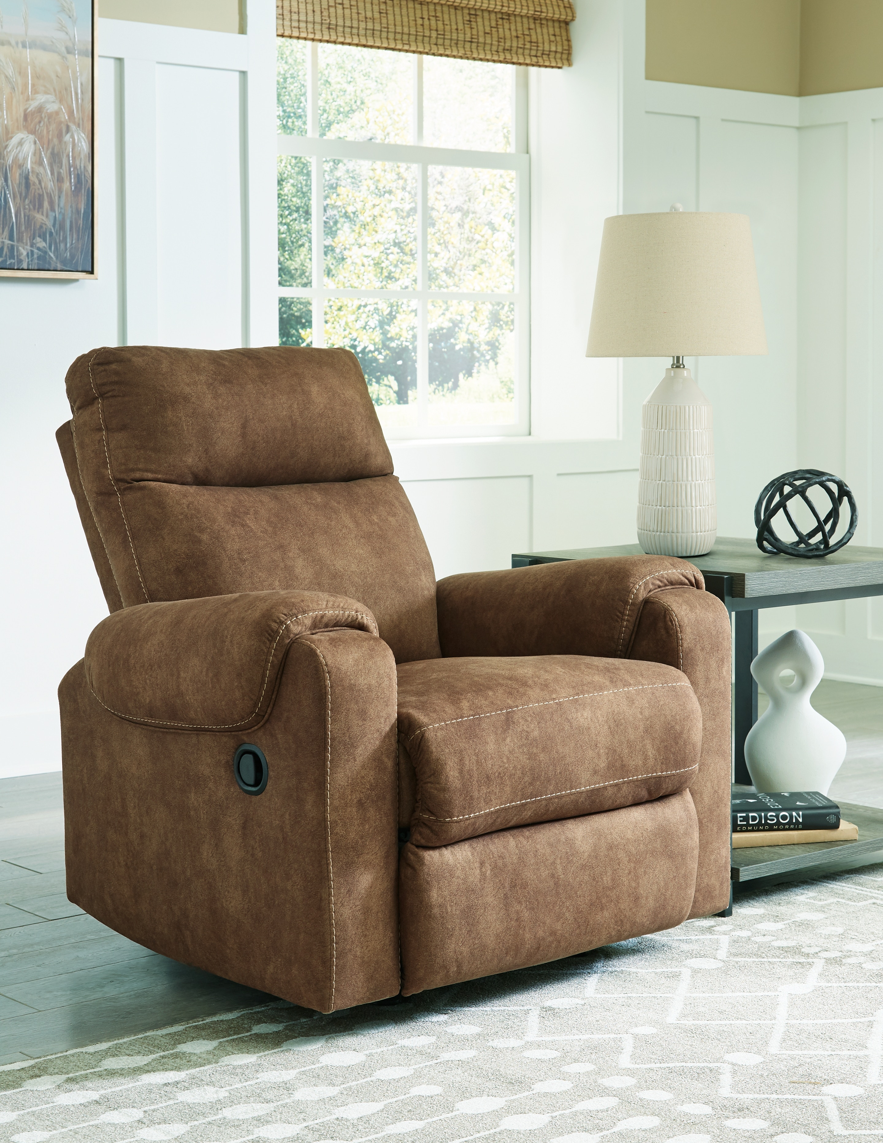 Signature Design by Ashley Living Room Edenwold Recliner 1380525