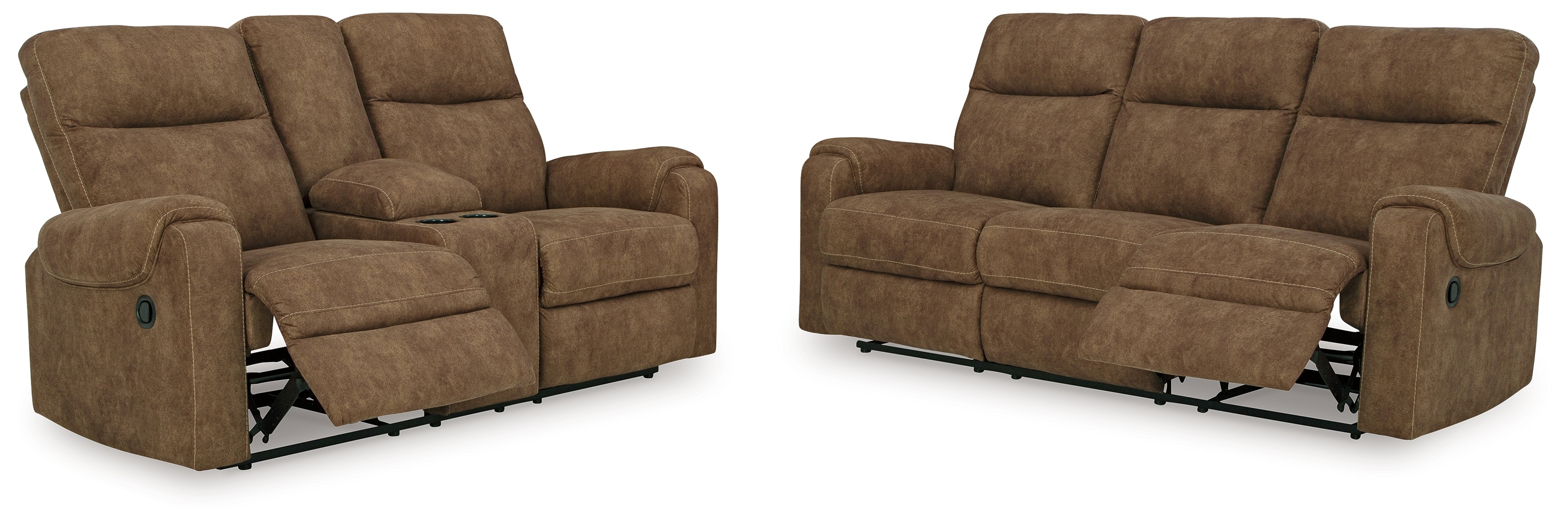 Signature Design by Ashley Living Room Edenwold Reclining Sofa and