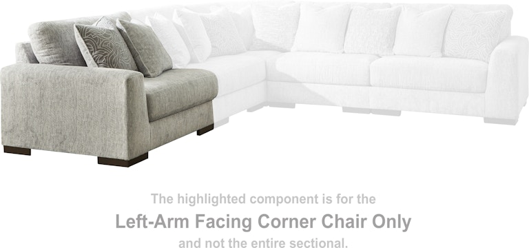 Signature Design by Ashley Regent Park Left-Arm Facing Corner Chair 1440464 at Woodstock Furniture & Mattress Outlet