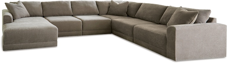 Benchcraft Raeanna 6-Piece Sectional with Chaise 14603S8