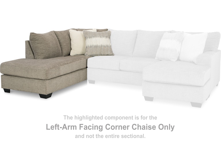 Signature Design by Ashley Creswell Left-Arm Facing Corner Chaise 1530516 at Woodstock Furniture & Mattress Outlet