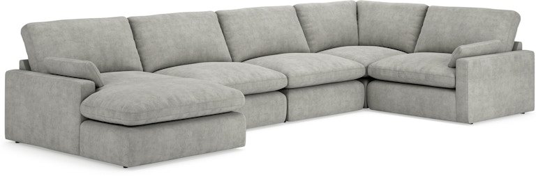 Signature Design by Ashley Sophie 5-Piece Sectional with Chaise 15705S6 15705S6