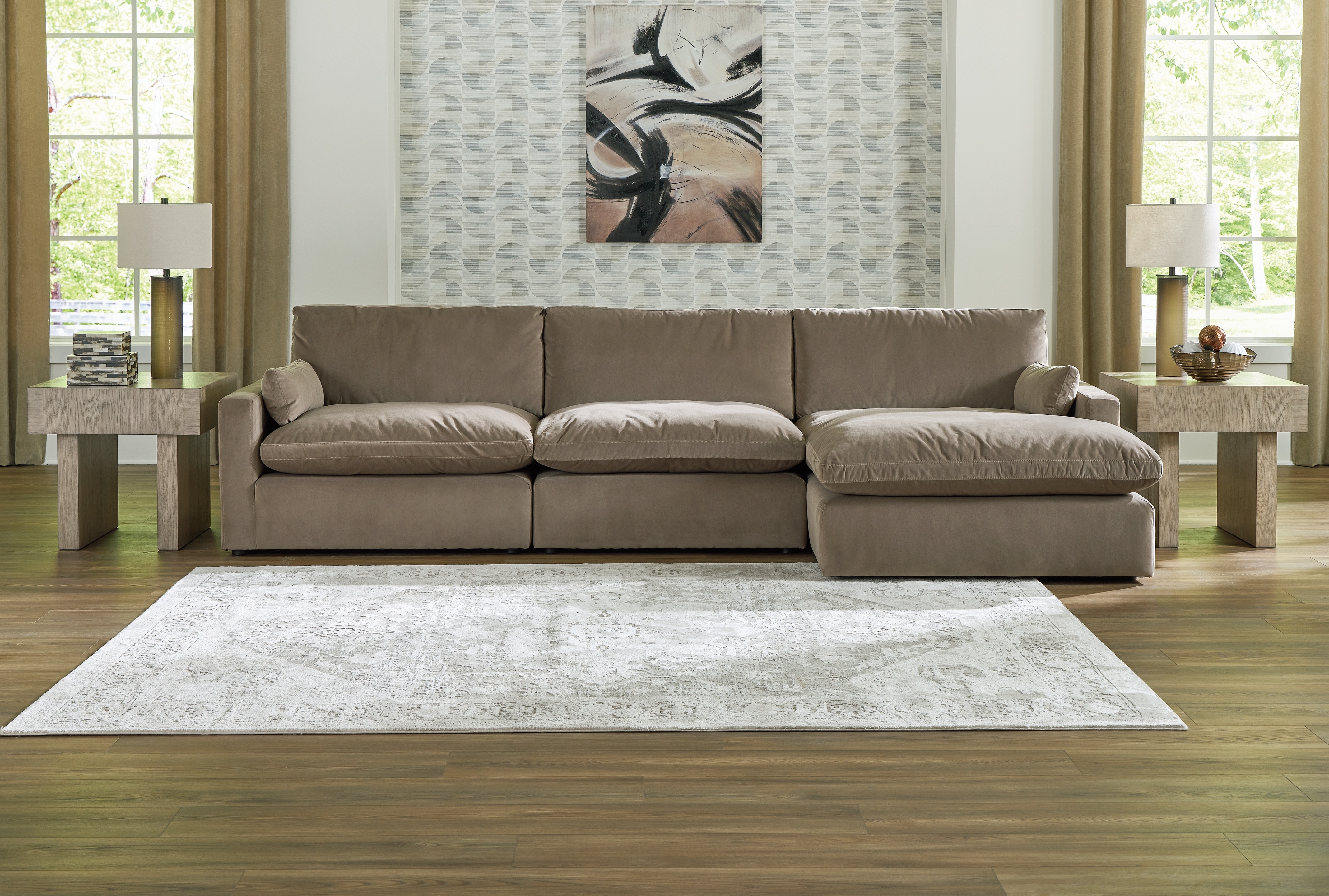 Signature Design by Ashley Living Room Sophie 3-Piece Sectional