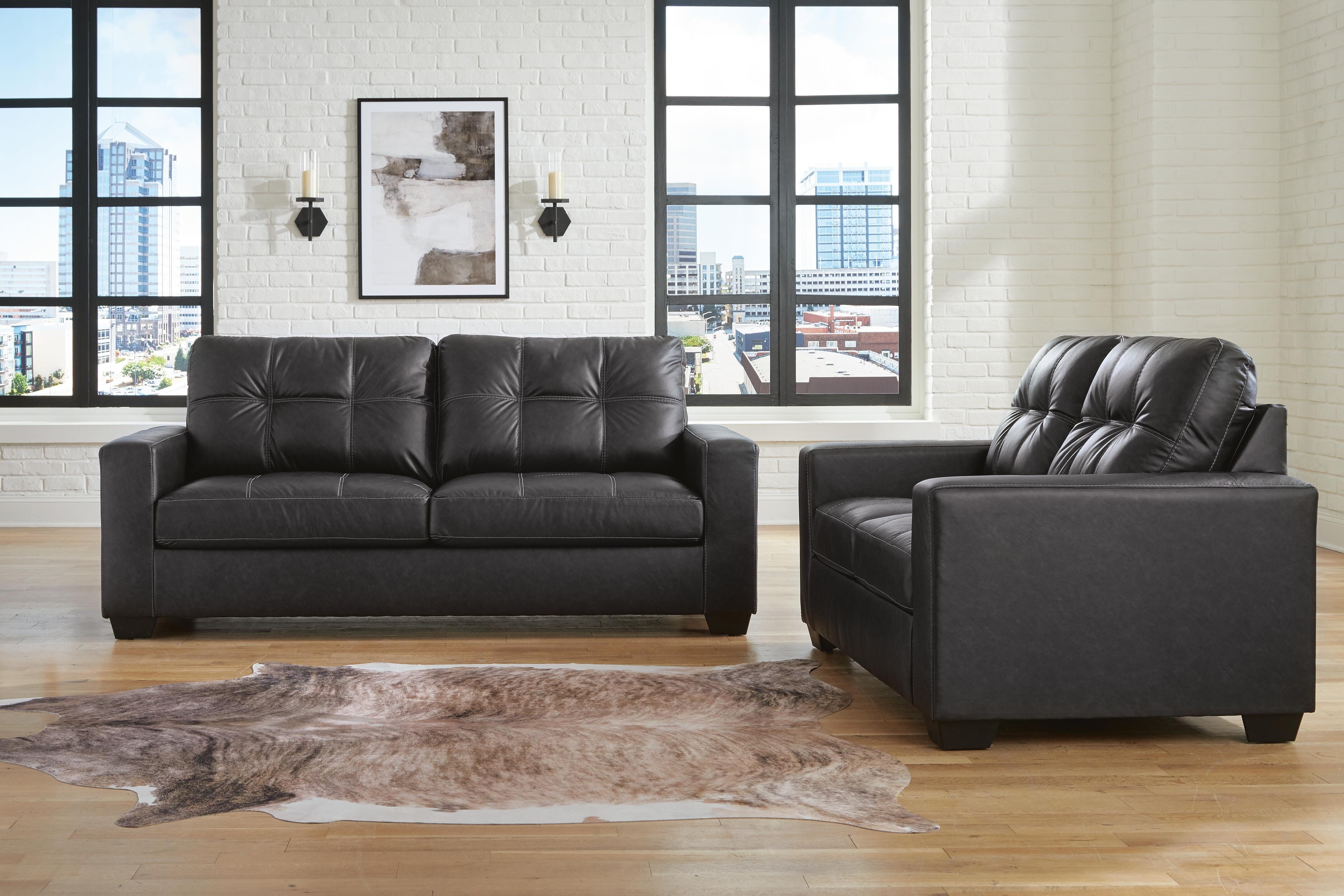 Benchcraft Living Room Barlin Mills Sofa and Loveseat 17004U1